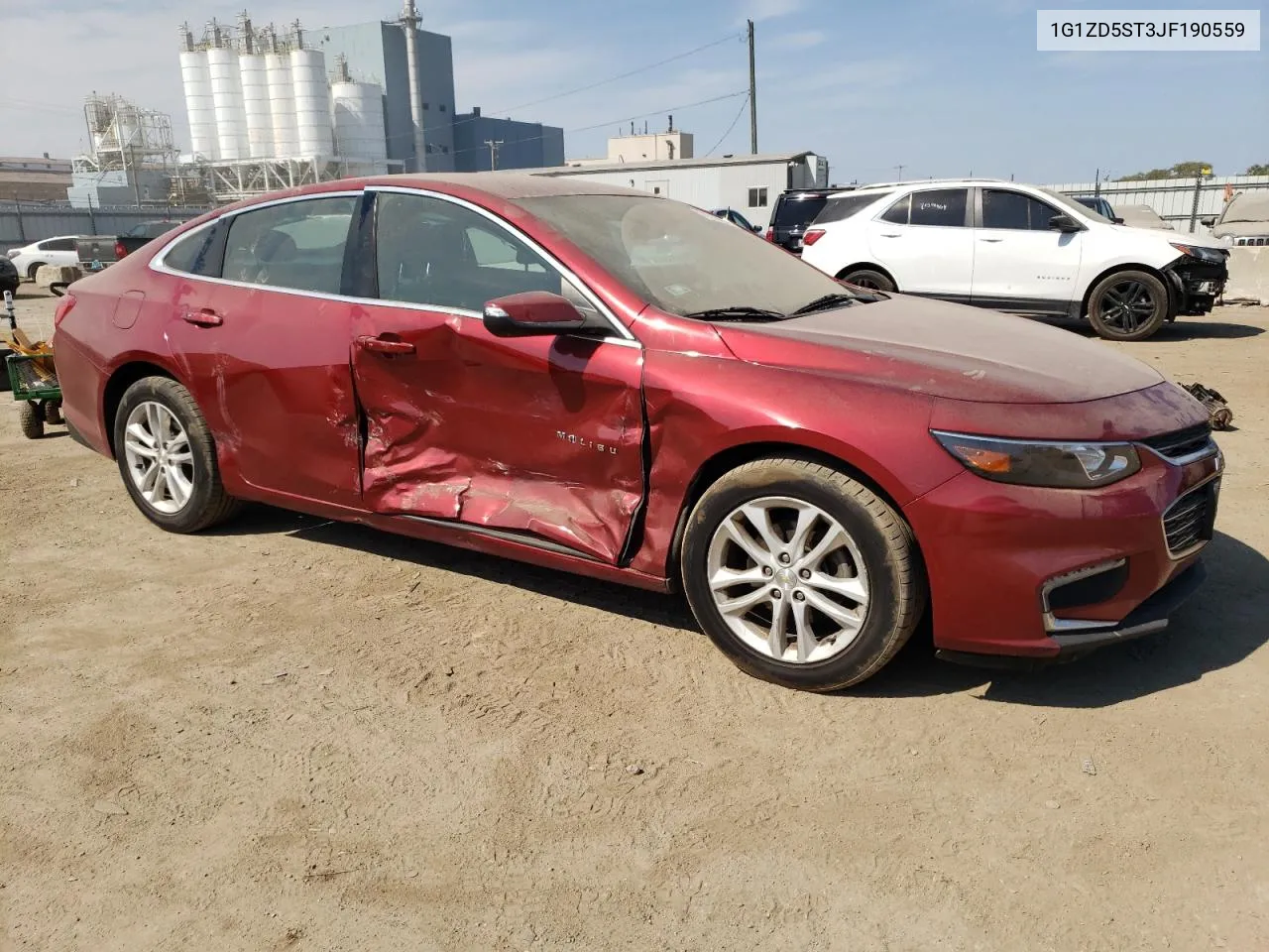 2018 Chevrolet Malibu Lt VIN: 1G1ZD5ST3JF190559 Lot: 71514364