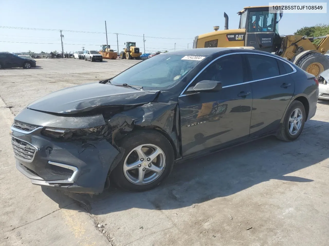 2018 Chevrolet Malibu Ls VIN: 1G1ZB5ST0JF108549 Lot: 71542804