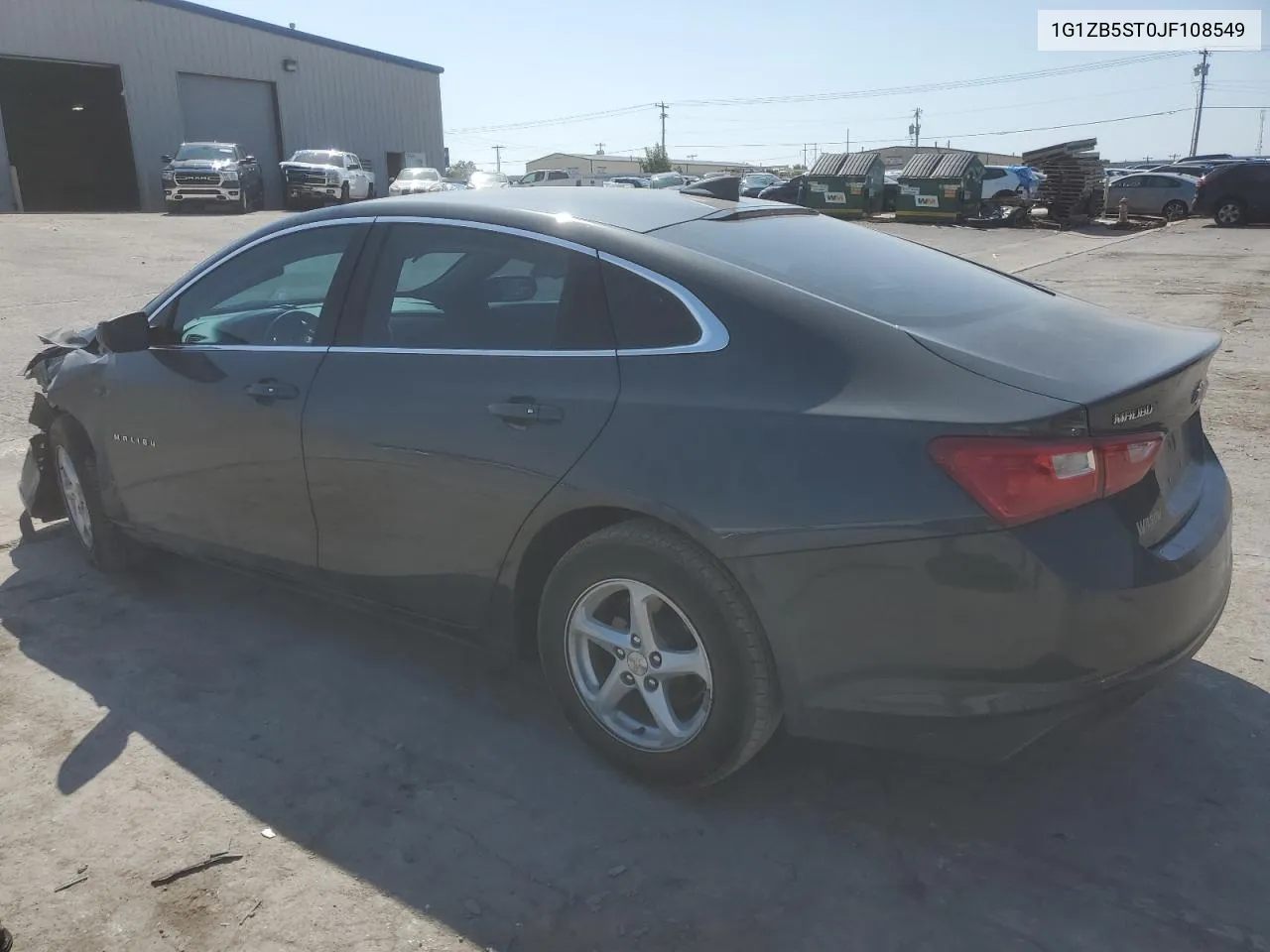 2018 Chevrolet Malibu Ls VIN: 1G1ZB5ST0JF108549 Lot: 71542804