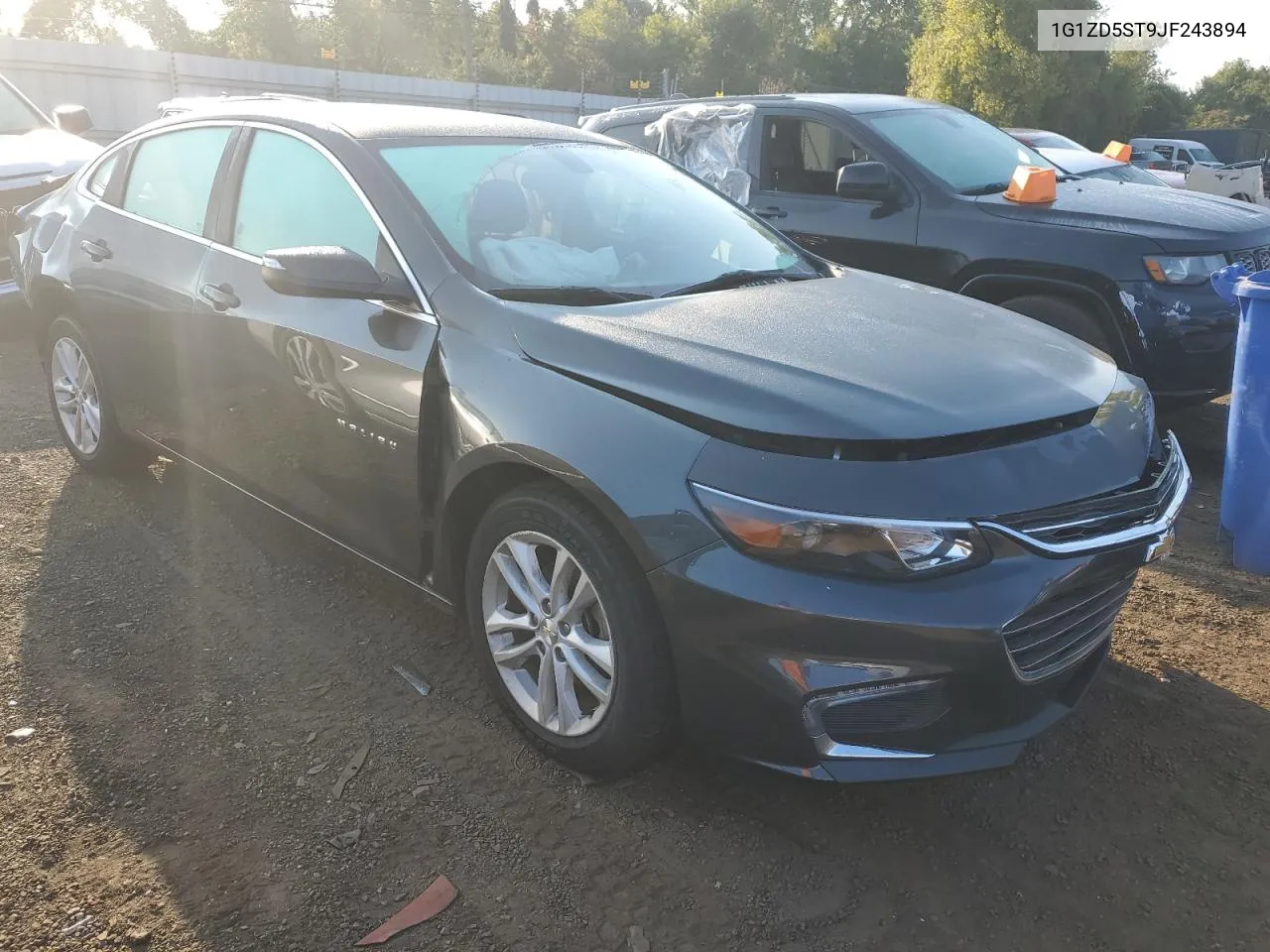 2018 Chevrolet Malibu Lt VIN: 1G1ZD5ST9JF243894 Lot: 71601704