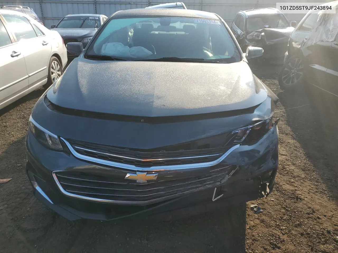 2018 Chevrolet Malibu Lt VIN: 1G1ZD5ST9JF243894 Lot: 71601704