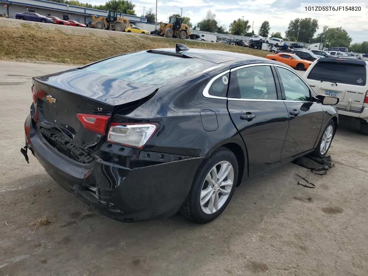 2018 Chevrolet Malibu Lt VIN: 1G1ZD5ST6JF154820 Lot: 71658844