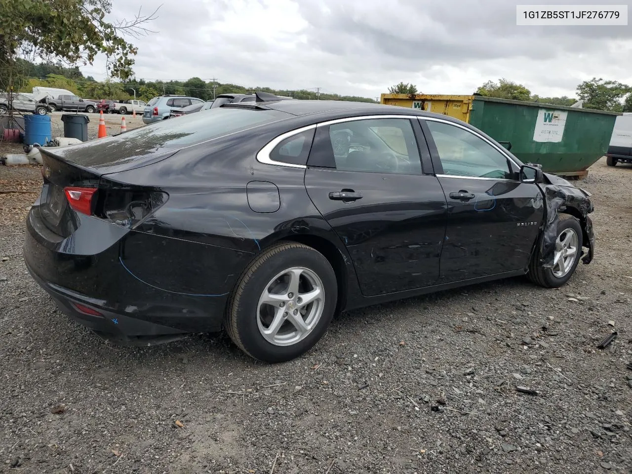 2018 Chevrolet Malibu Ls VIN: 1G1ZB5ST1JF276779 Lot: 71669834