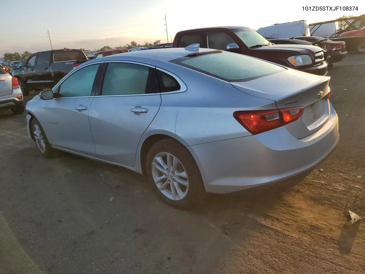 2018 Chevrolet Malibu Lt VIN: 1G1ZD5STXJF108374 Lot: 71678444