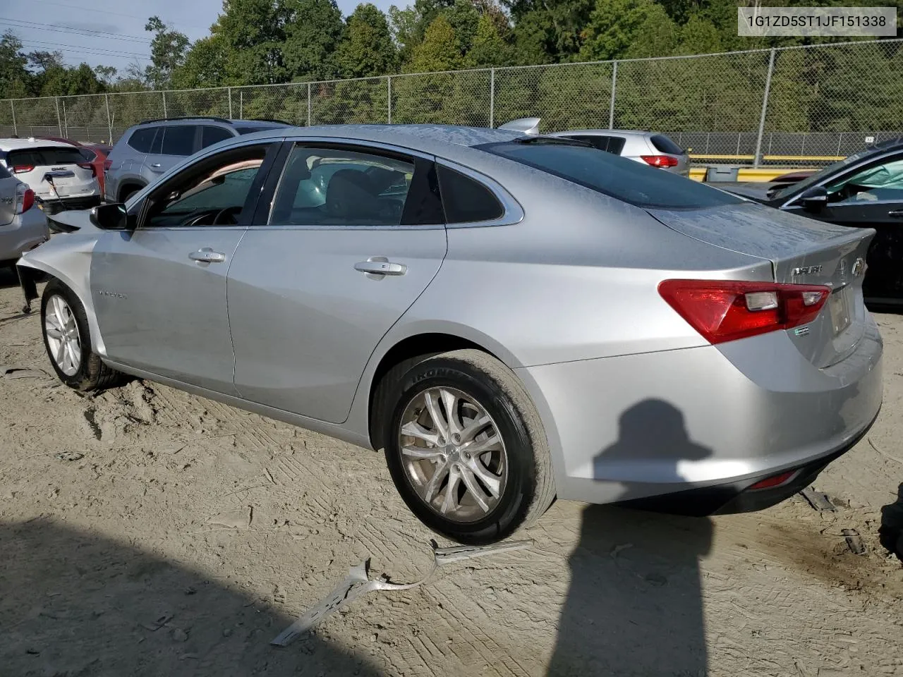 1G1ZD5ST1JF151338 2018 Chevrolet Malibu Lt