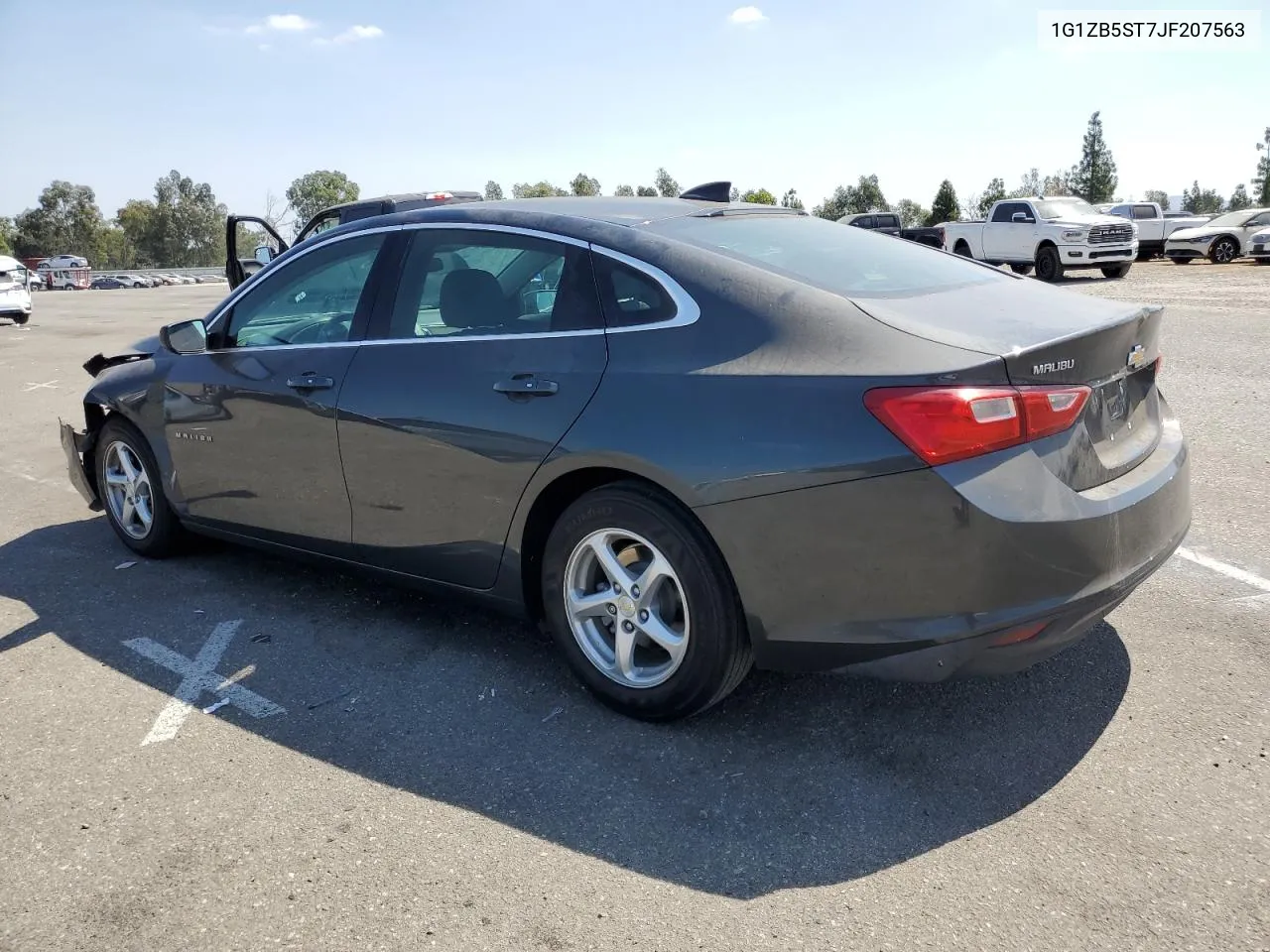 2018 Chevrolet Malibu Ls VIN: 1G1ZB5ST7JF207563 Lot: 71836544