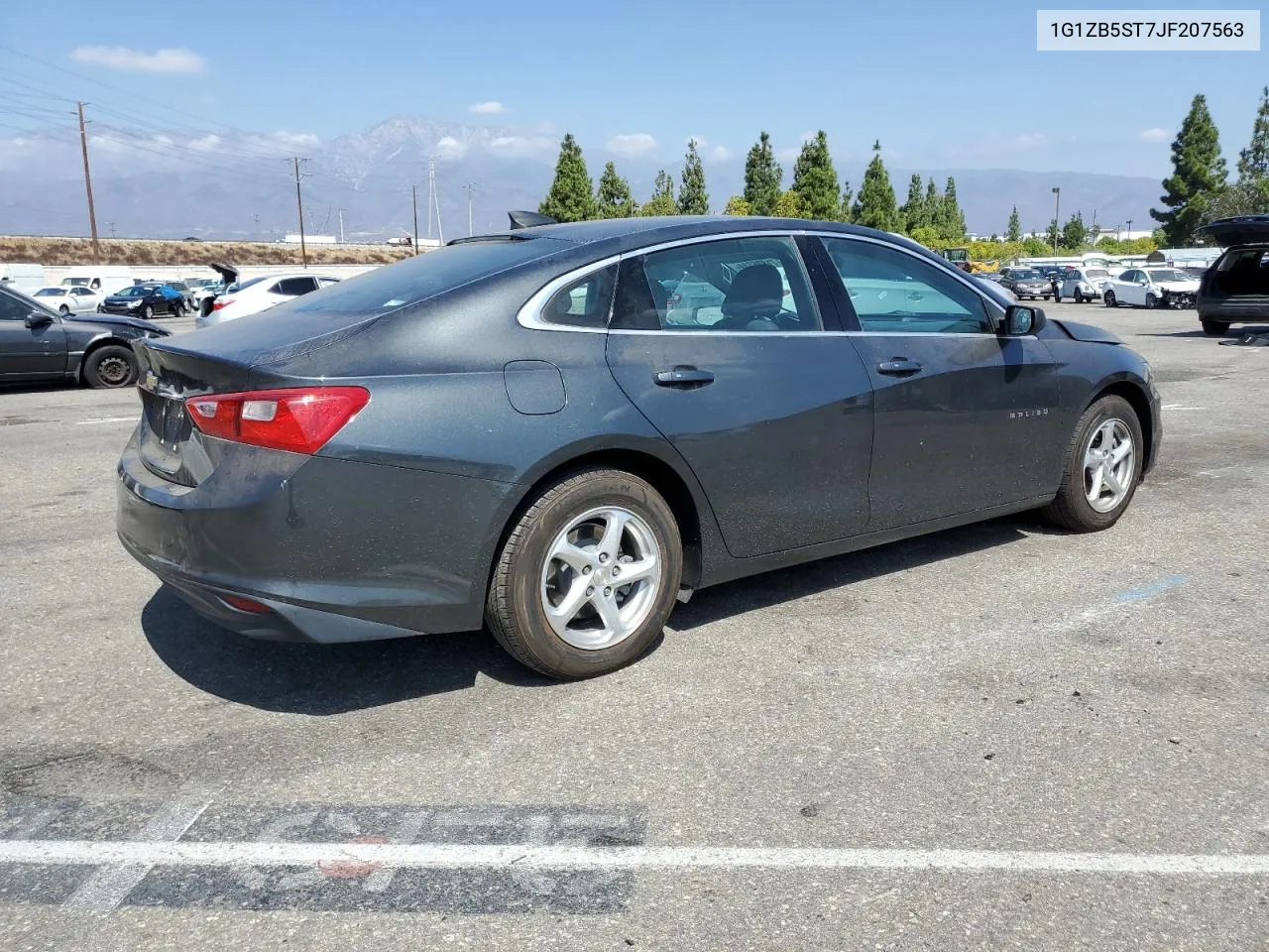 2018 Chevrolet Malibu Ls VIN: 1G1ZB5ST7JF207563 Lot: 71836544