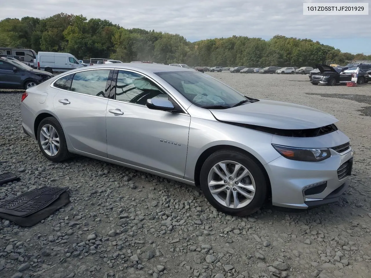 2018 Chevrolet Malibu Lt VIN: 1G1ZD5ST1JF201929 Lot: 71893204