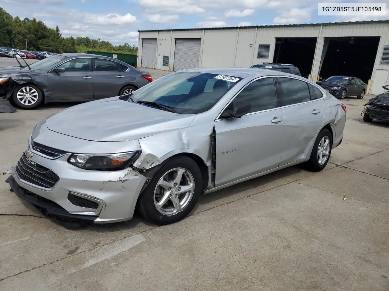 2018 Chevrolet Malibu Ls VIN: 1G1ZB5ST5JF105498 Lot: 71967564