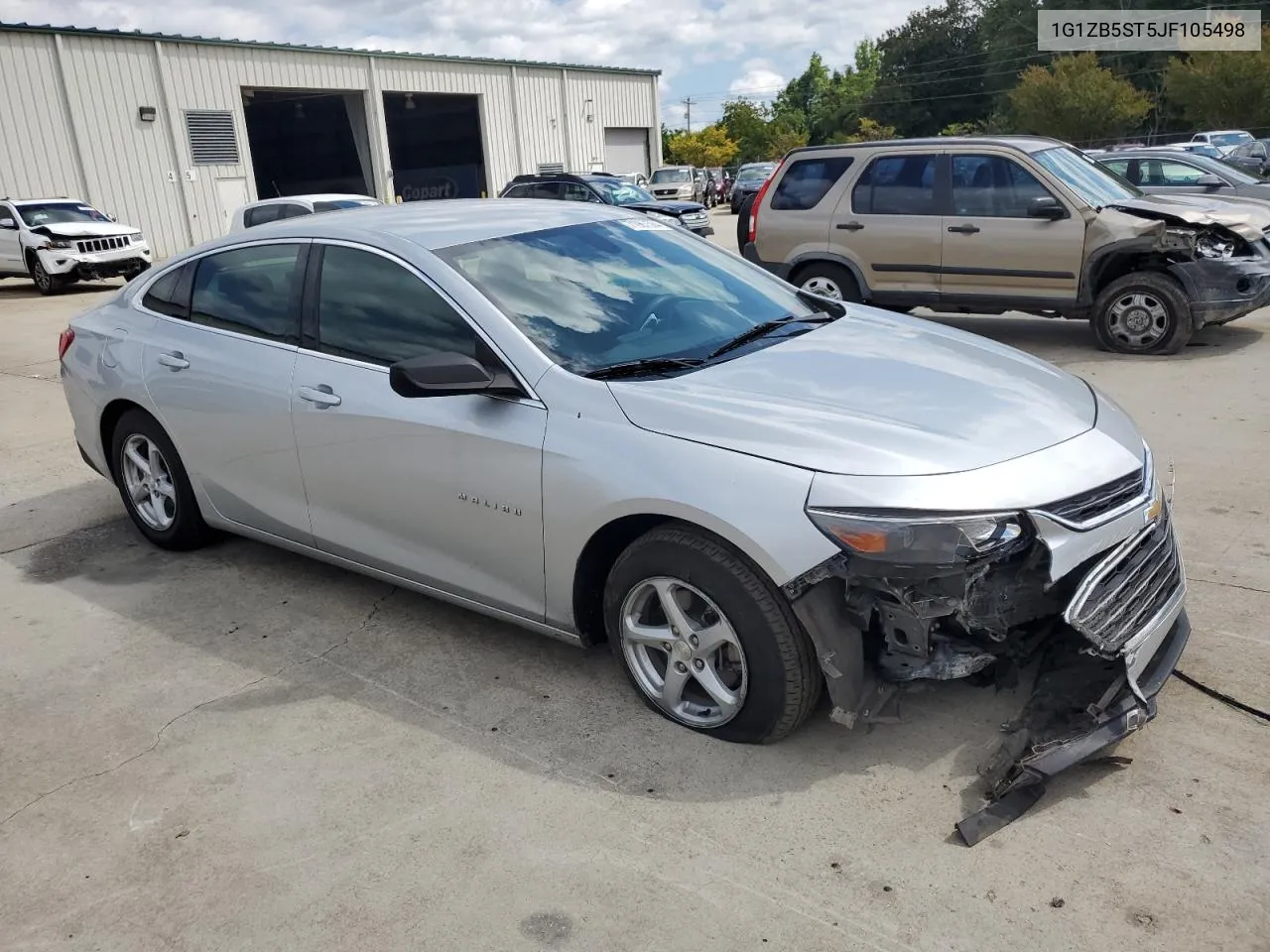 2018 Chevrolet Malibu Ls VIN: 1G1ZB5ST5JF105498 Lot: 71967564