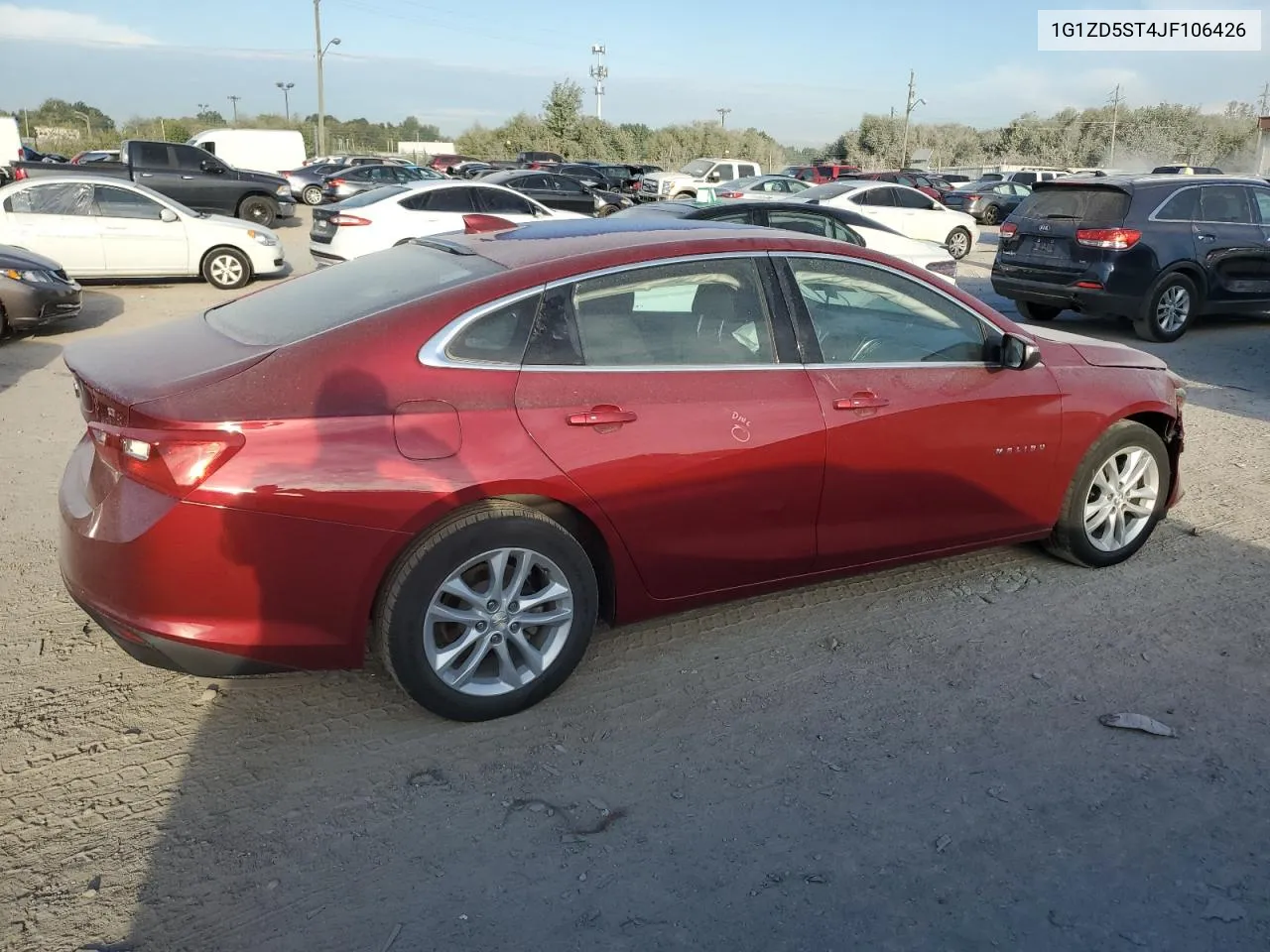 2018 Chevrolet Malibu Lt VIN: 1G1ZD5ST4JF106426 Lot: 71975274