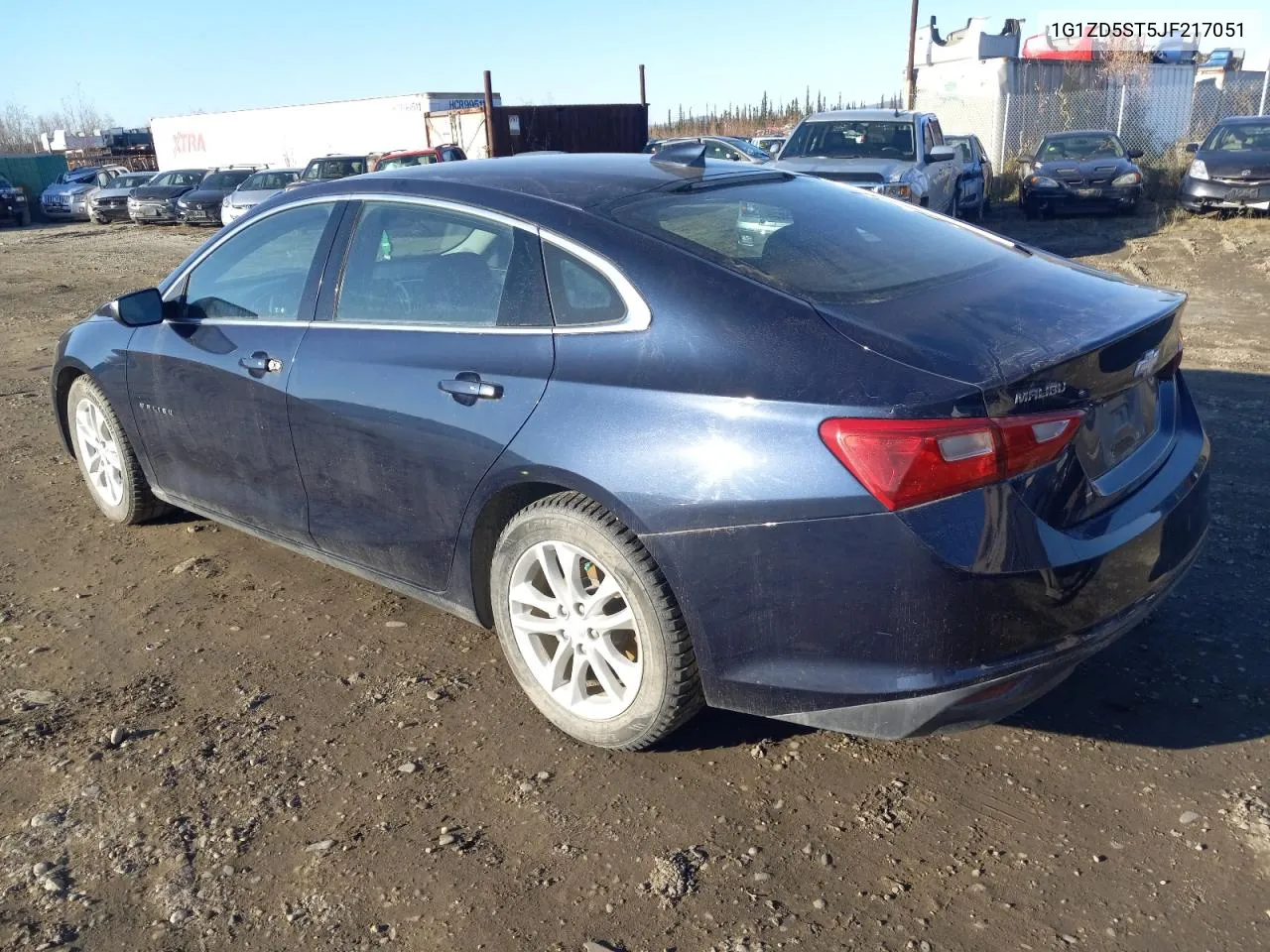 2018 Chevrolet Malibu Lt VIN: 1G1ZD5ST5JF217051 Lot: 72014054