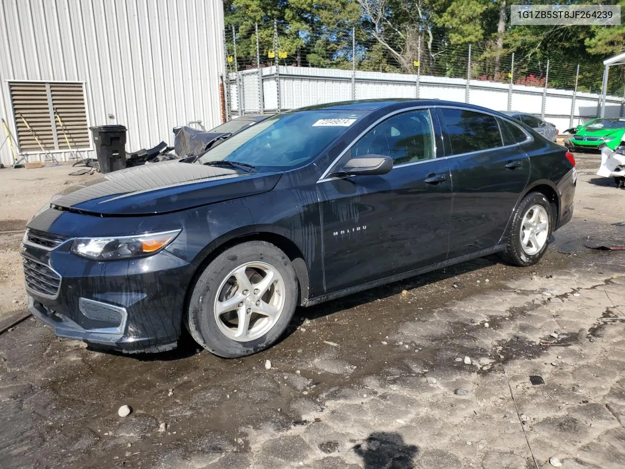 2018 Chevrolet Malibu Ls VIN: 1G1ZB5ST8JF264239 Lot: 72049614