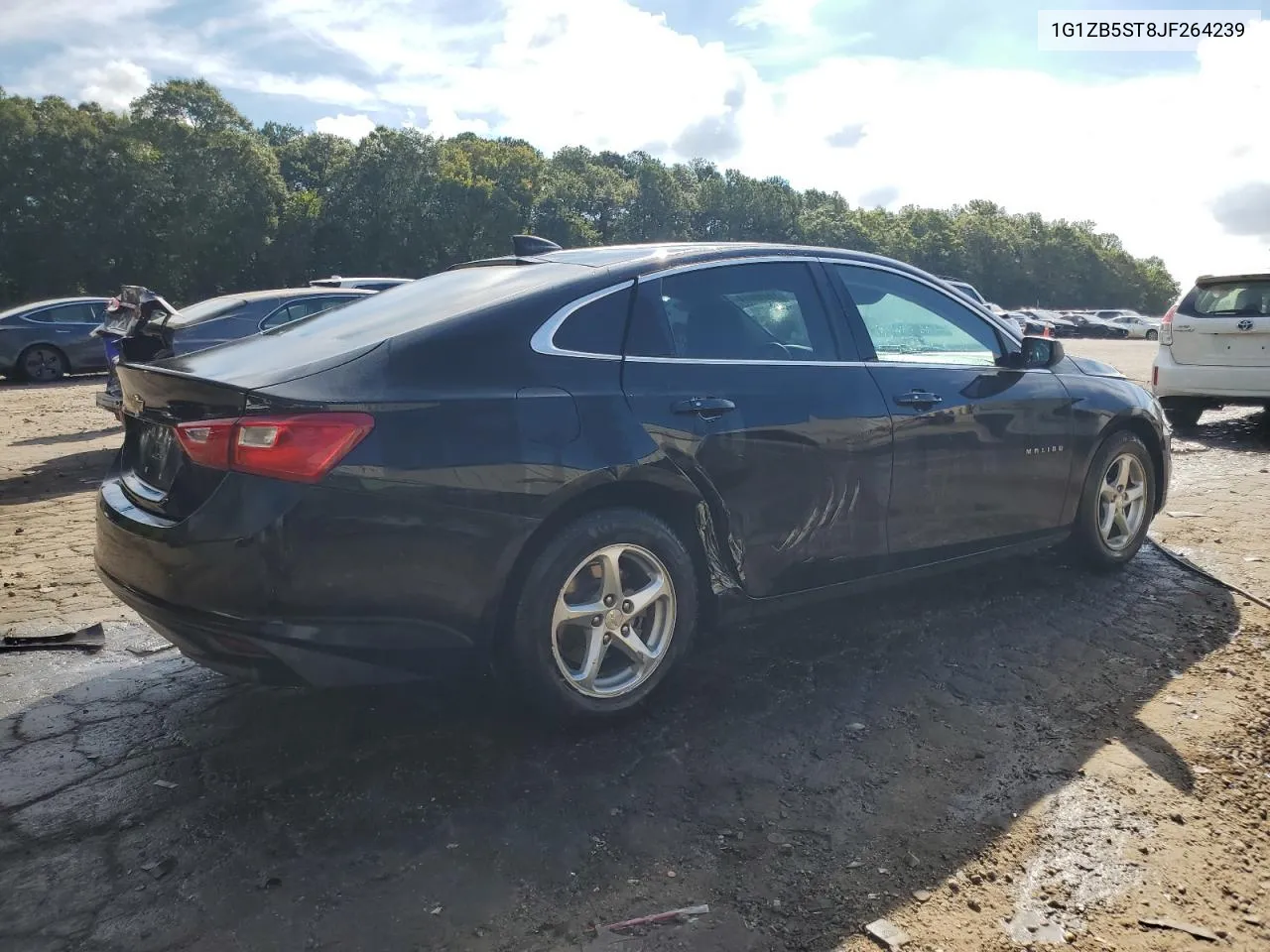 2018 Chevrolet Malibu Ls VIN: 1G1ZB5ST8JF264239 Lot: 72049614