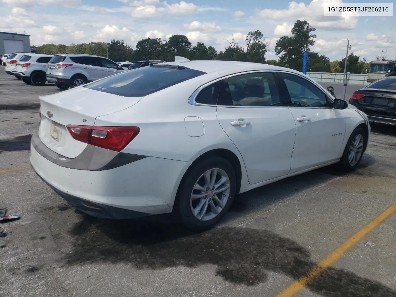 2018 Chevrolet Malibu Lt VIN: 1G1ZD5ST3JF266216 Lot: 72057404