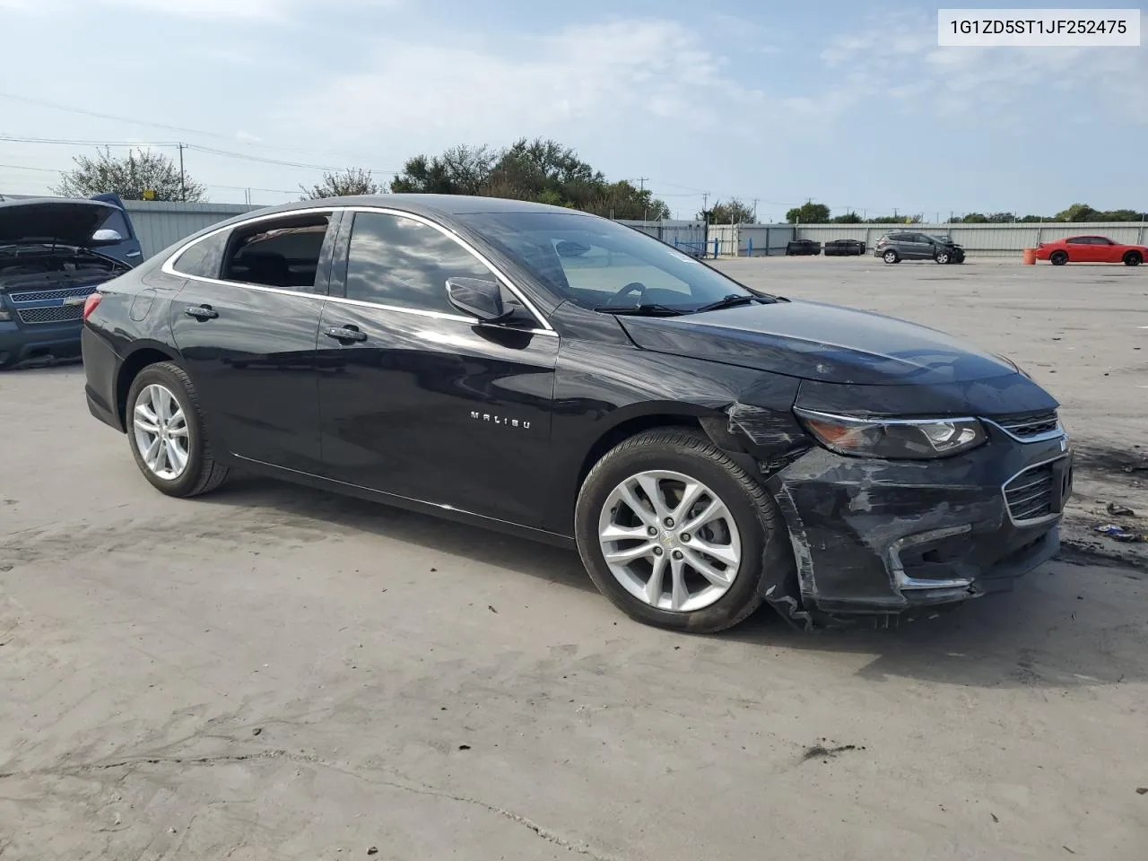 2018 Chevrolet Malibu Lt VIN: 1G1ZD5ST1JF252475 Lot: 72096034