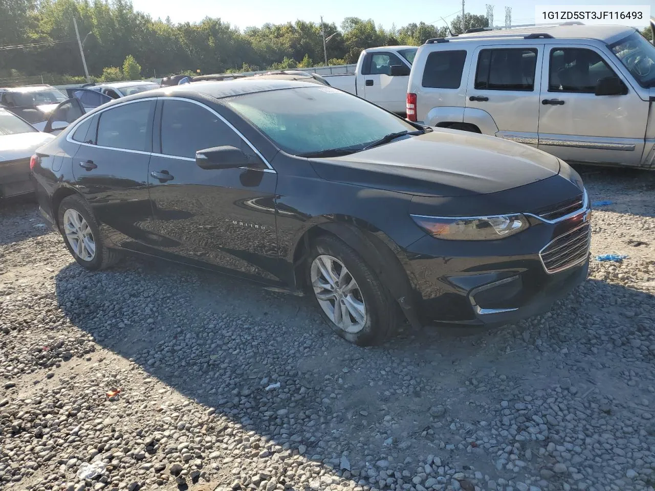 2018 Chevrolet Malibu Lt VIN: 1G1ZD5ST3JF116493 Lot: 72131374