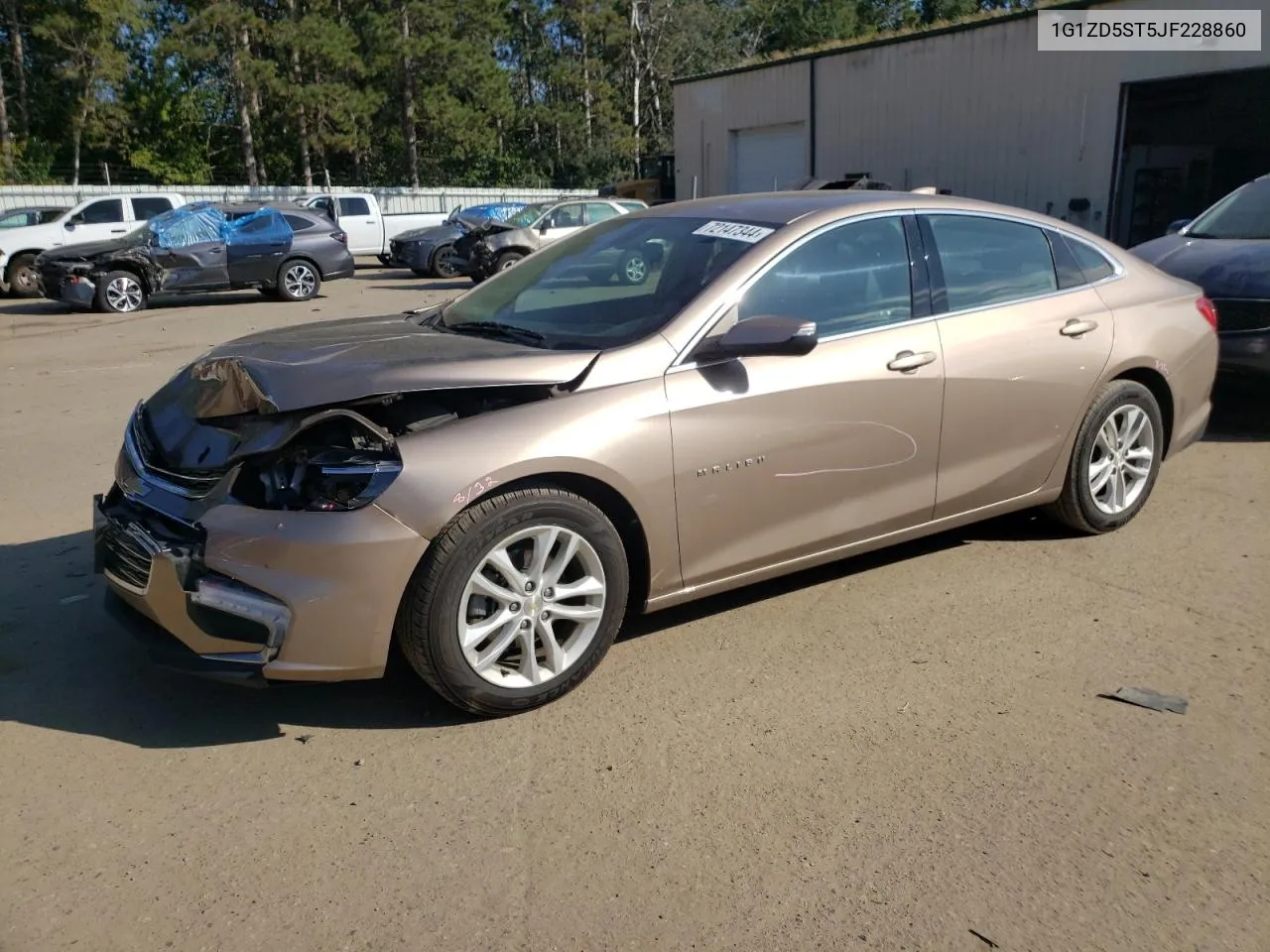 2018 Chevrolet Malibu Lt VIN: 1G1ZD5ST5JF228860 Lot: 72147344