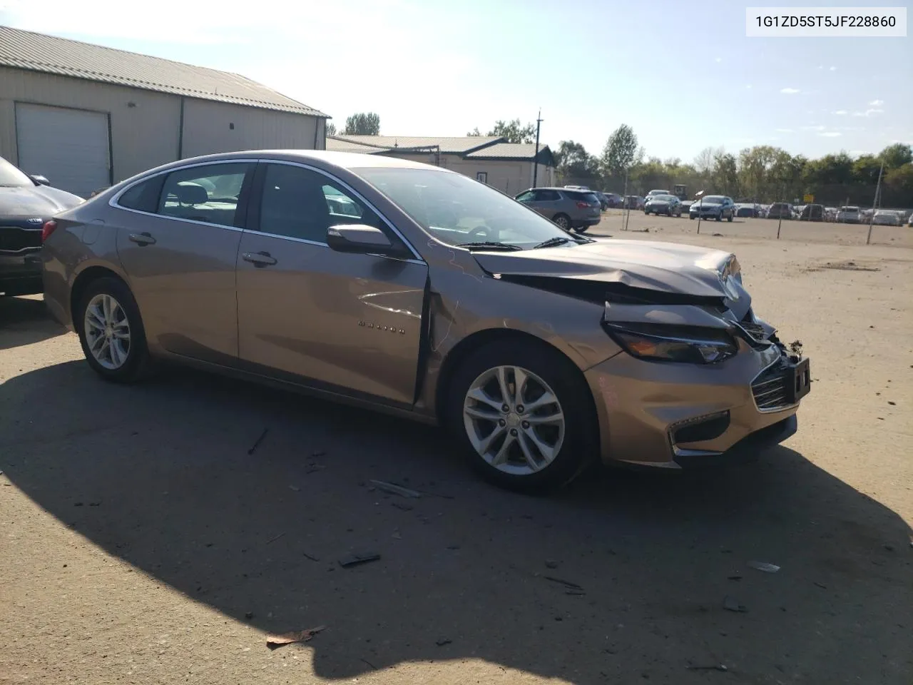 2018 Chevrolet Malibu Lt VIN: 1G1ZD5ST5JF228860 Lot: 72147344