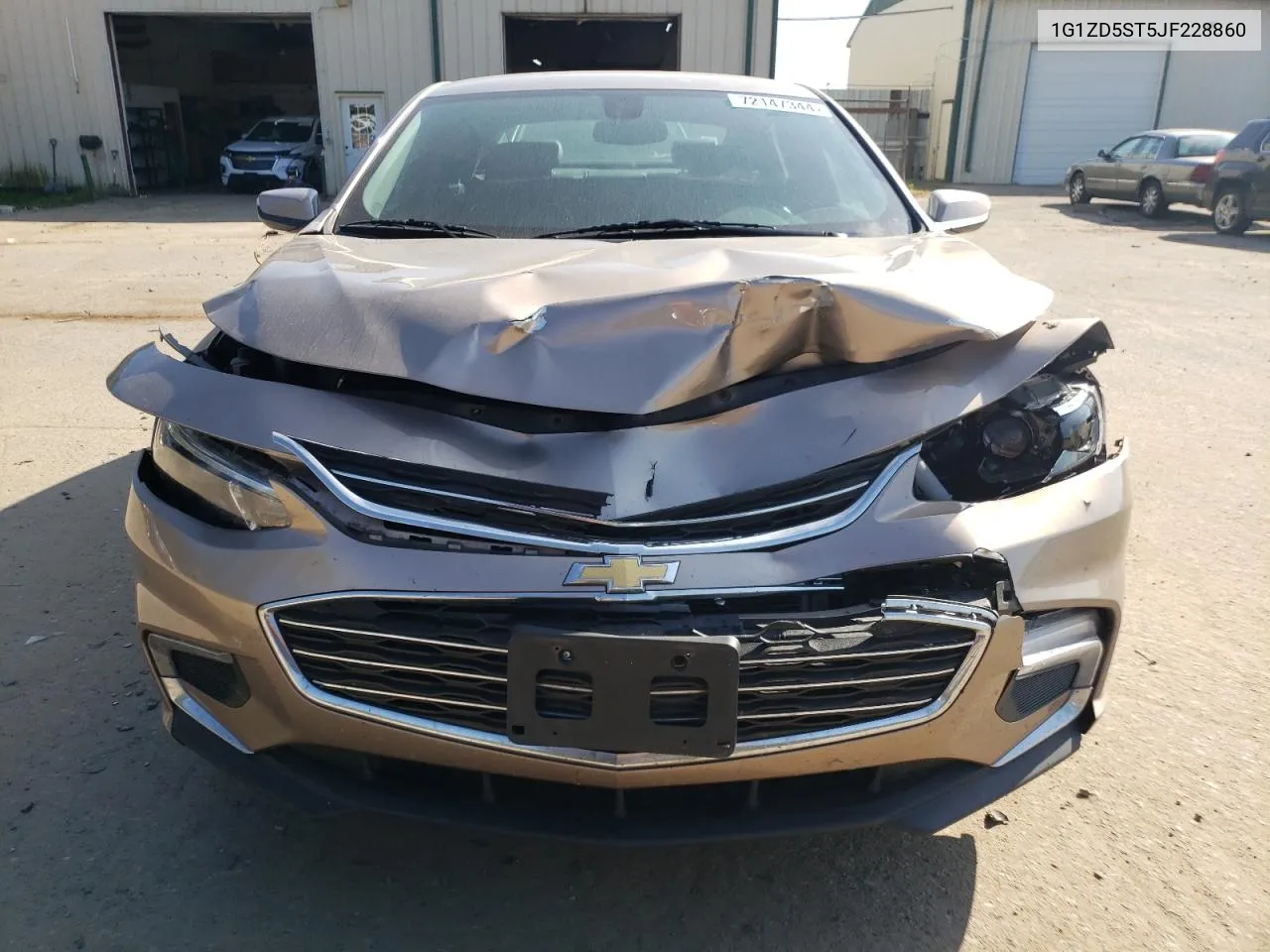 2018 Chevrolet Malibu Lt VIN: 1G1ZD5ST5JF228860 Lot: 72147344