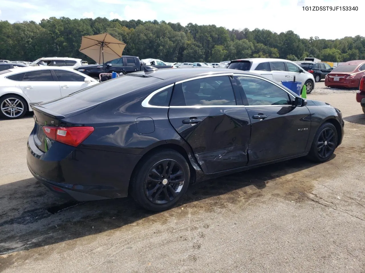 2018 Chevrolet Malibu Lt VIN: 1G1ZD5ST9JF153340 Lot: 72231304