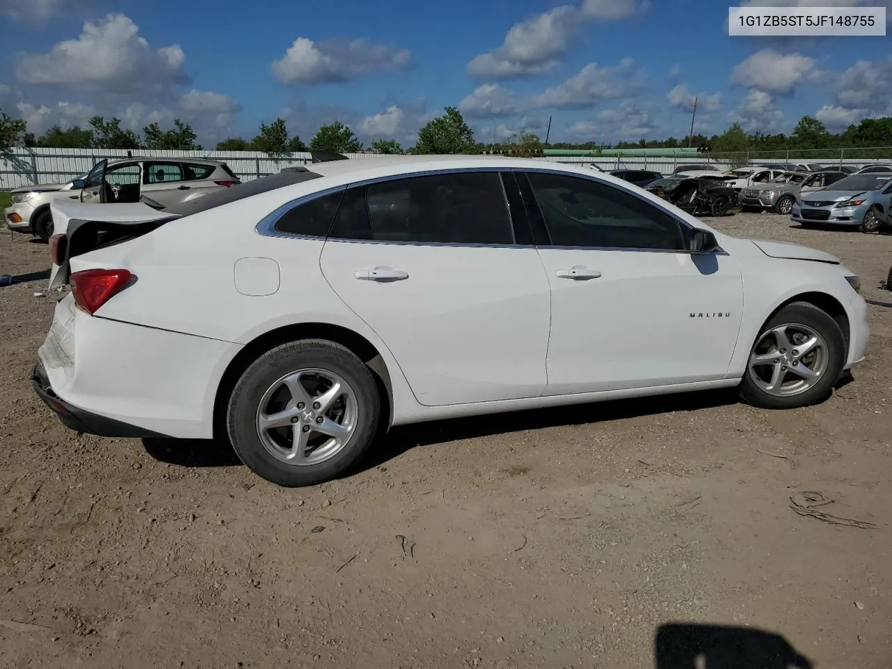 2018 Chevrolet Malibu Ls VIN: 1G1ZB5ST5JF148755 Lot: 72256814