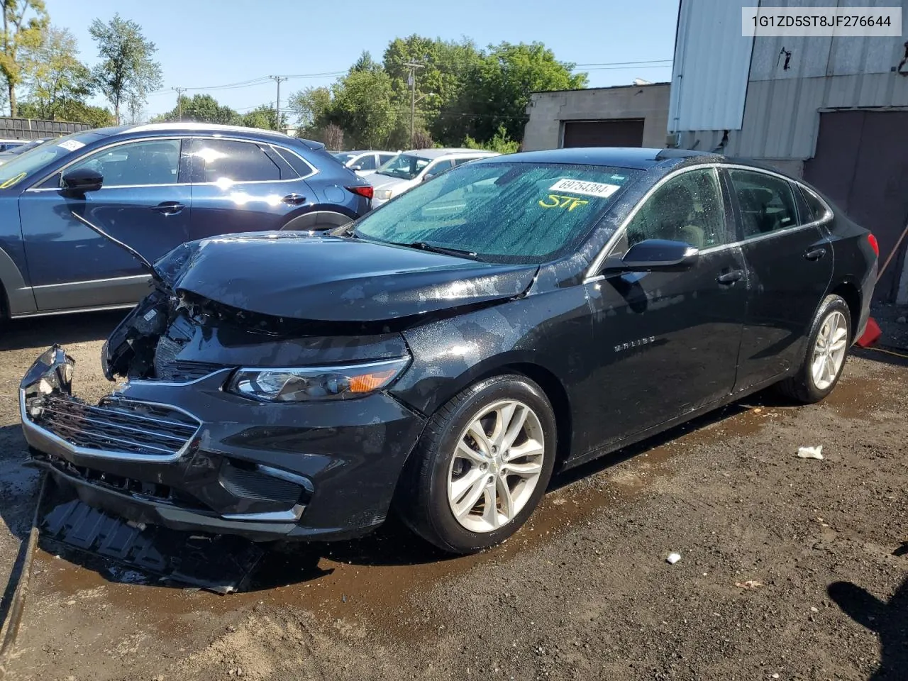 2018 Chevrolet Malibu Lt VIN: 1G1ZD5ST8JF276644 Lot: 72264694