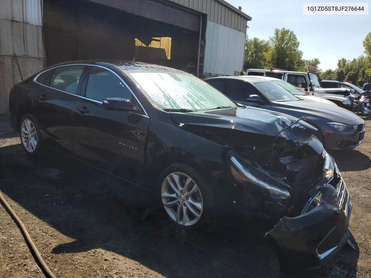 2018 Chevrolet Malibu Lt VIN: 1G1ZD5ST8JF276644 Lot: 72264694