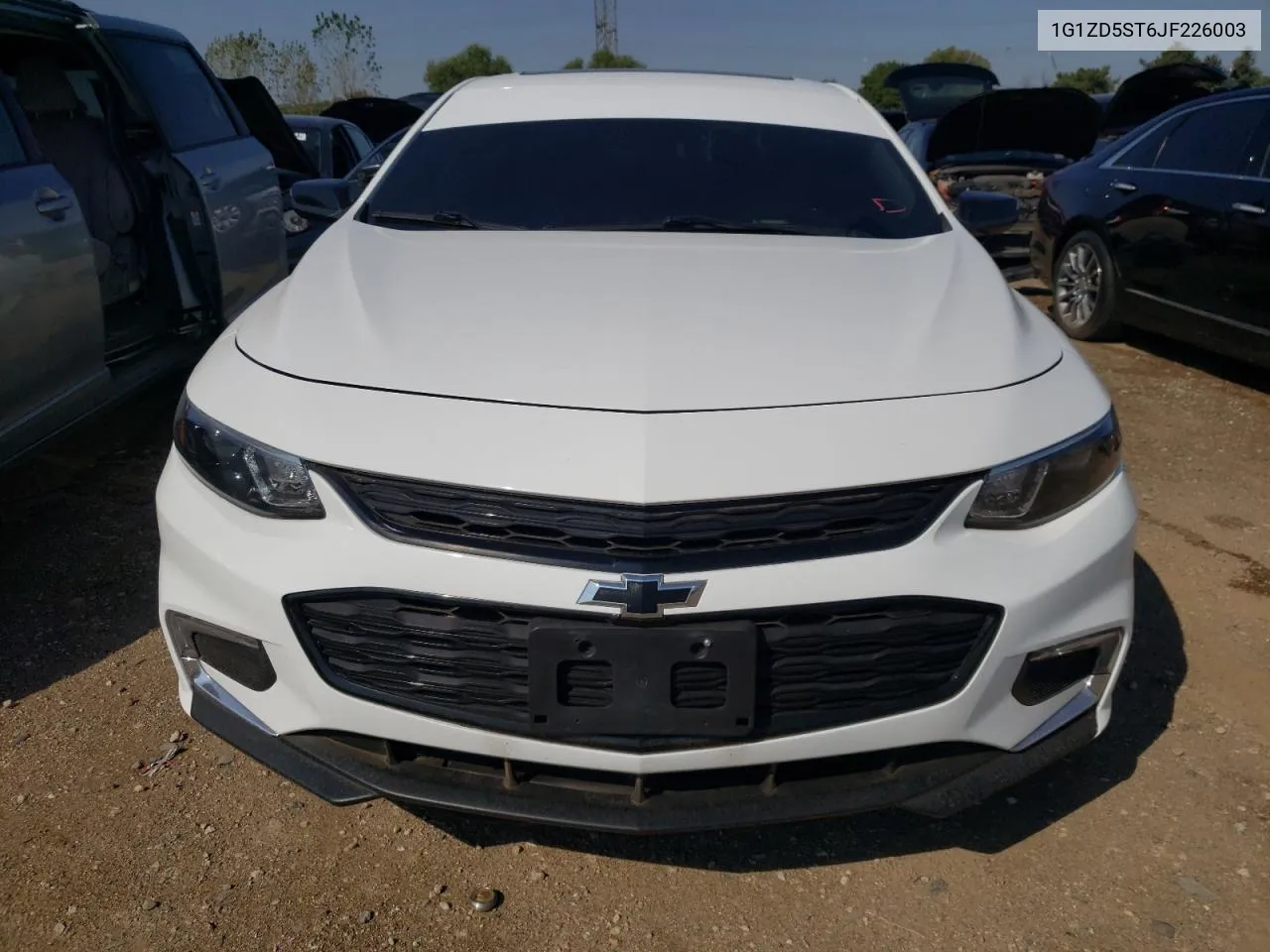 2018 Chevrolet Malibu Lt VIN: 1G1ZD5ST6JF226003 Lot: 72277824