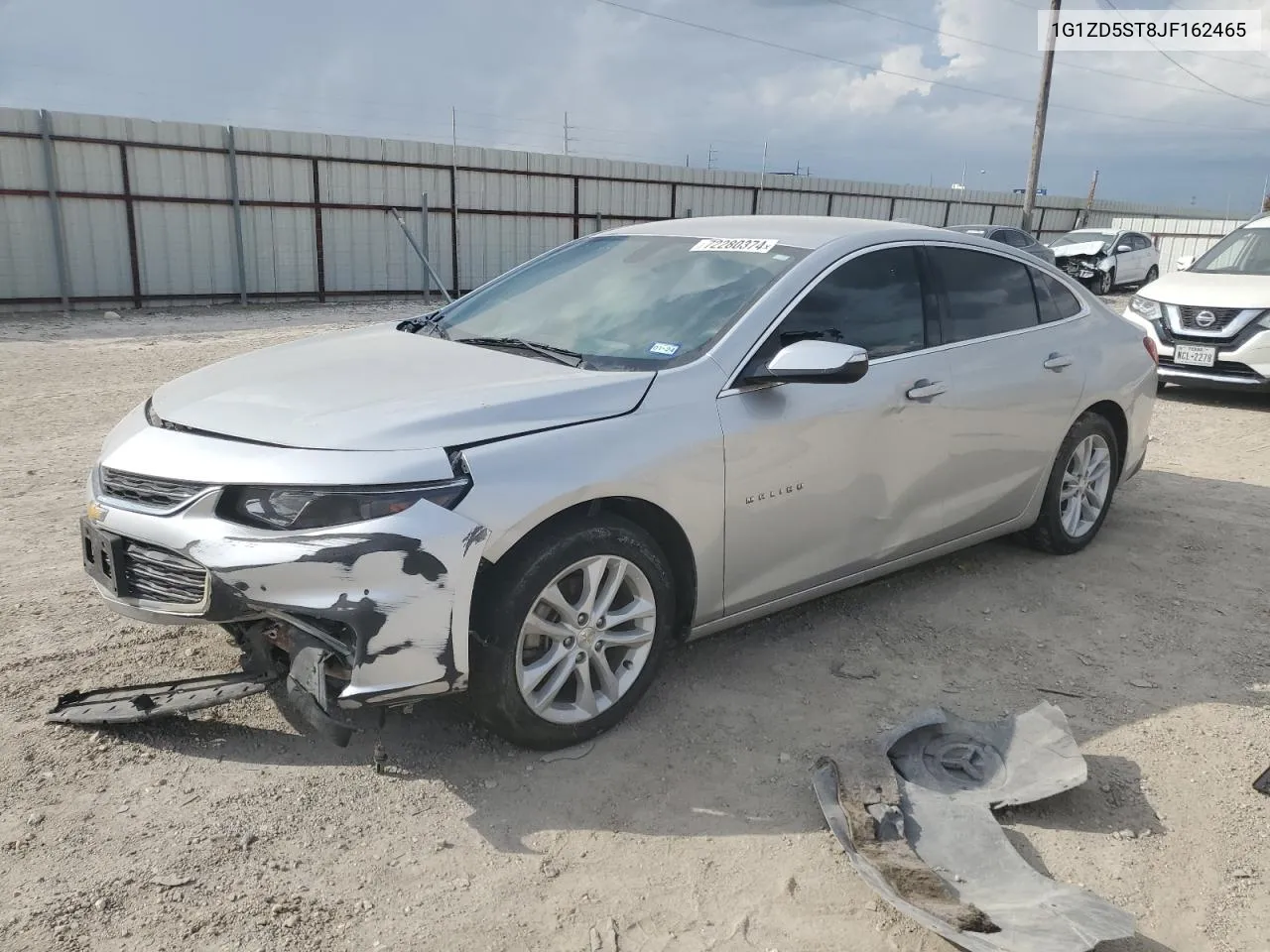 1G1ZD5ST8JF162465 2018 Chevrolet Malibu Lt