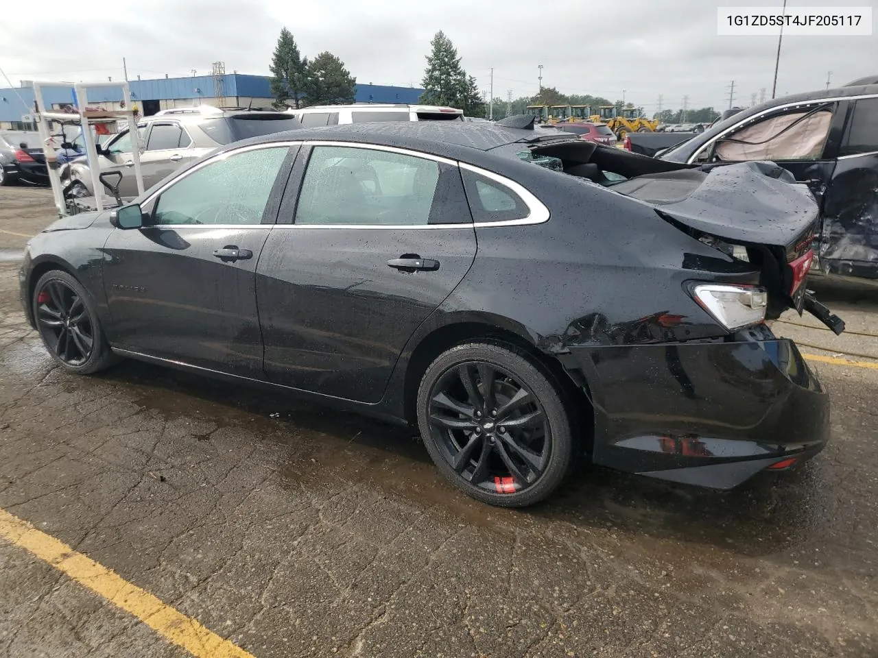 2018 Chevrolet Malibu Lt VIN: 1G1ZD5ST4JF205117 Lot: 72336114