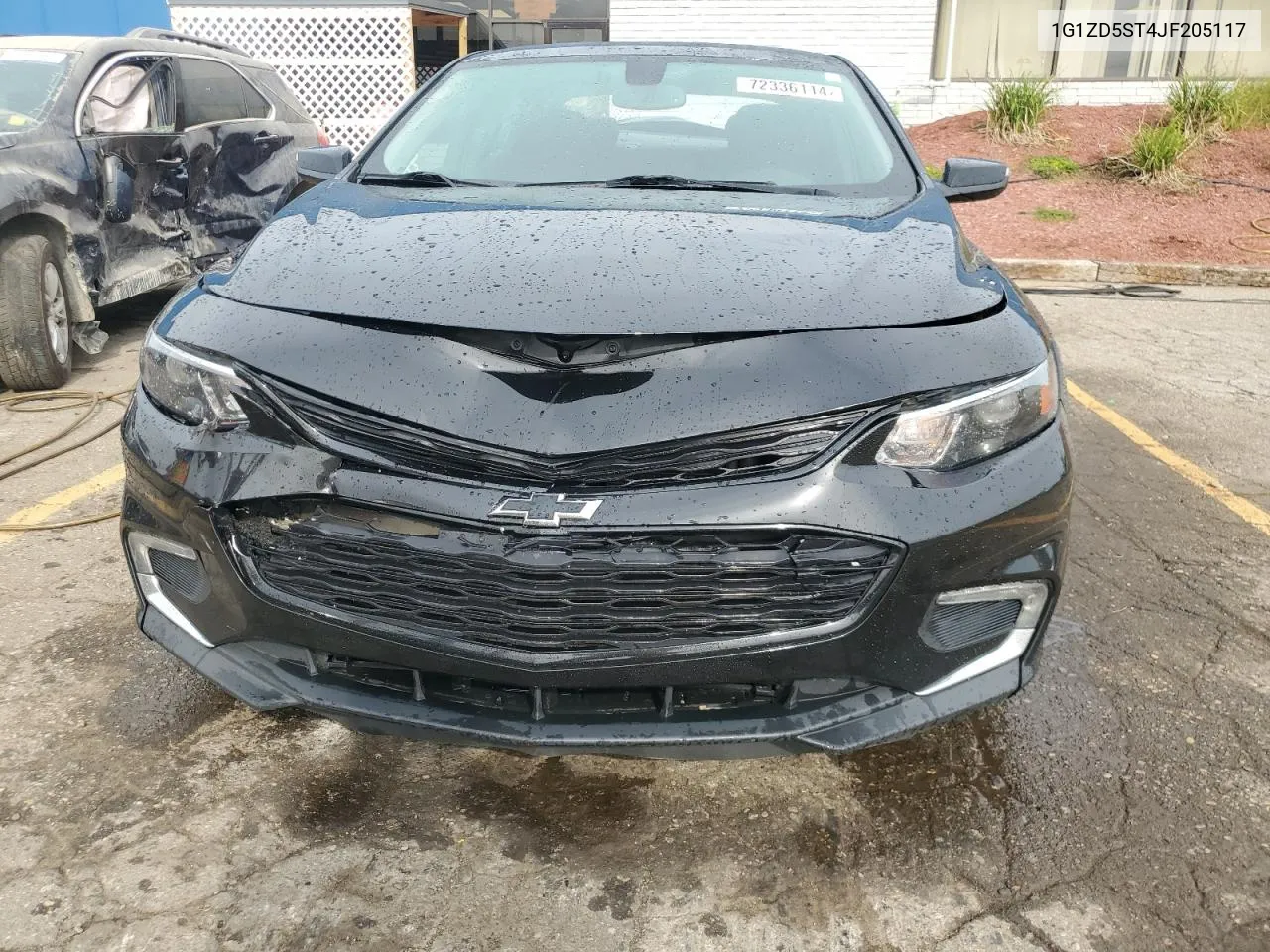 2018 Chevrolet Malibu Lt VIN: 1G1ZD5ST4JF205117 Lot: 72336114