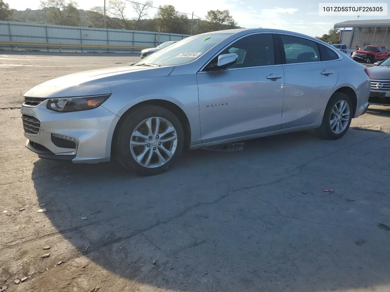 2018 Chevrolet Malibu Lt VIN: 1G1ZD5ST0JF226305 Lot: 72402614