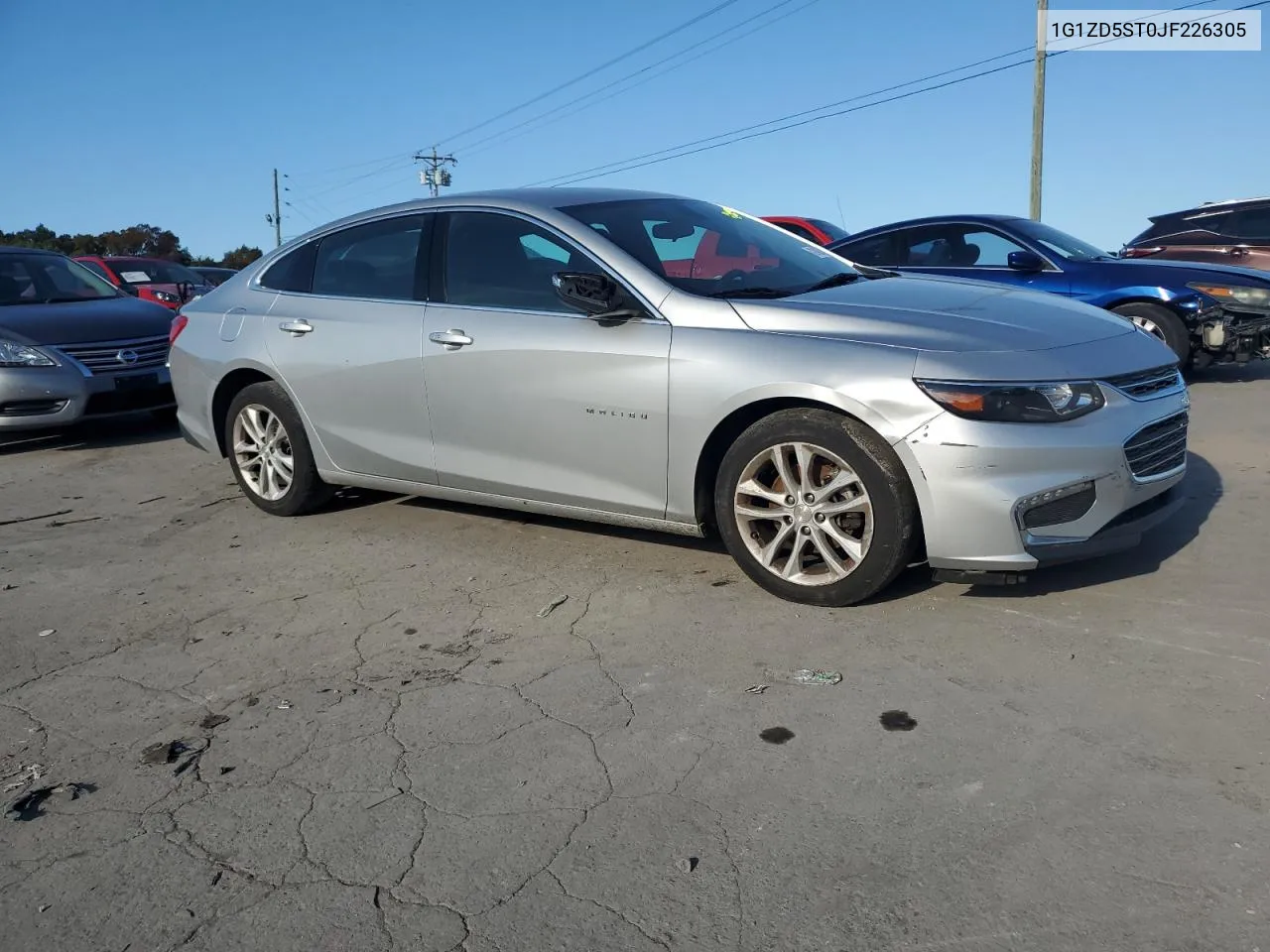 2018 Chevrolet Malibu Lt VIN: 1G1ZD5ST0JF226305 Lot: 72402614