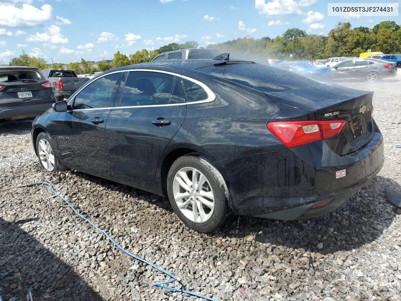 2018 Chevrolet Malibu Lt VIN: 1G1ZD5ST3JF274431 Lot: 72412924