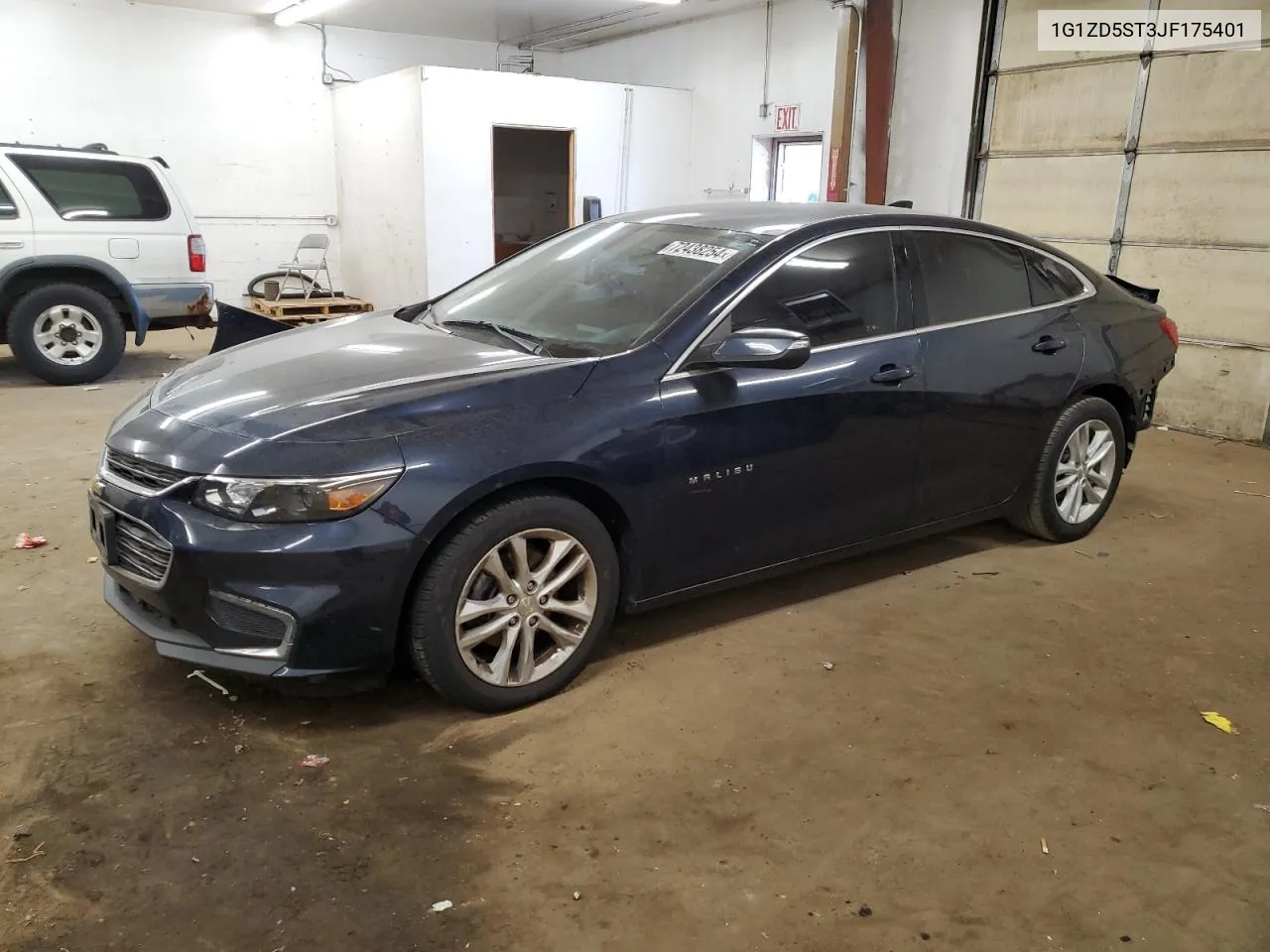 2018 Chevrolet Malibu Lt VIN: 1G1ZD5ST3JF175401 Lot: 72438254