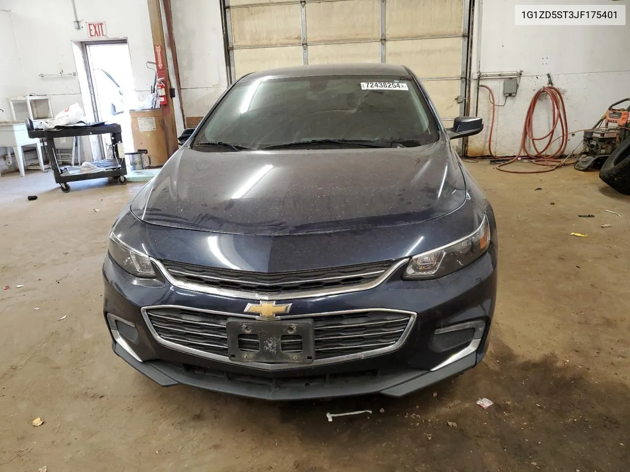 2018 Chevrolet Malibu Lt VIN: 1G1ZD5ST3JF175401 Lot: 72438254