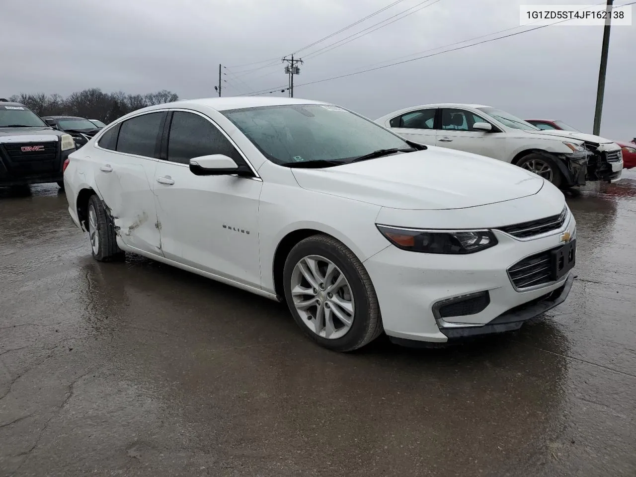 2018 Chevrolet Malibu Lt VIN: 1G1ZD5ST4JF162138 Lot: 72443454