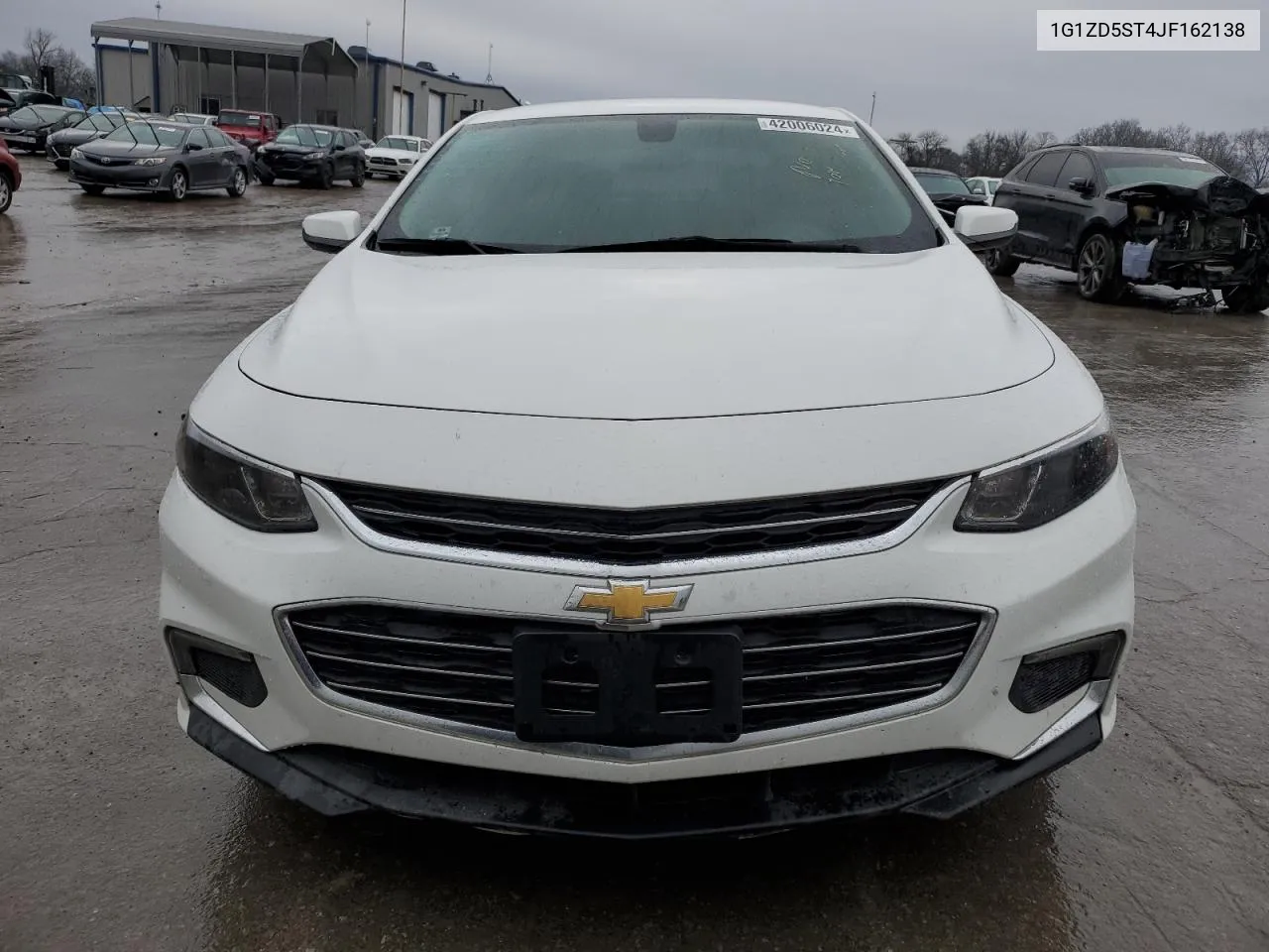 2018 Chevrolet Malibu Lt VIN: 1G1ZD5ST4JF162138 Lot: 72443454