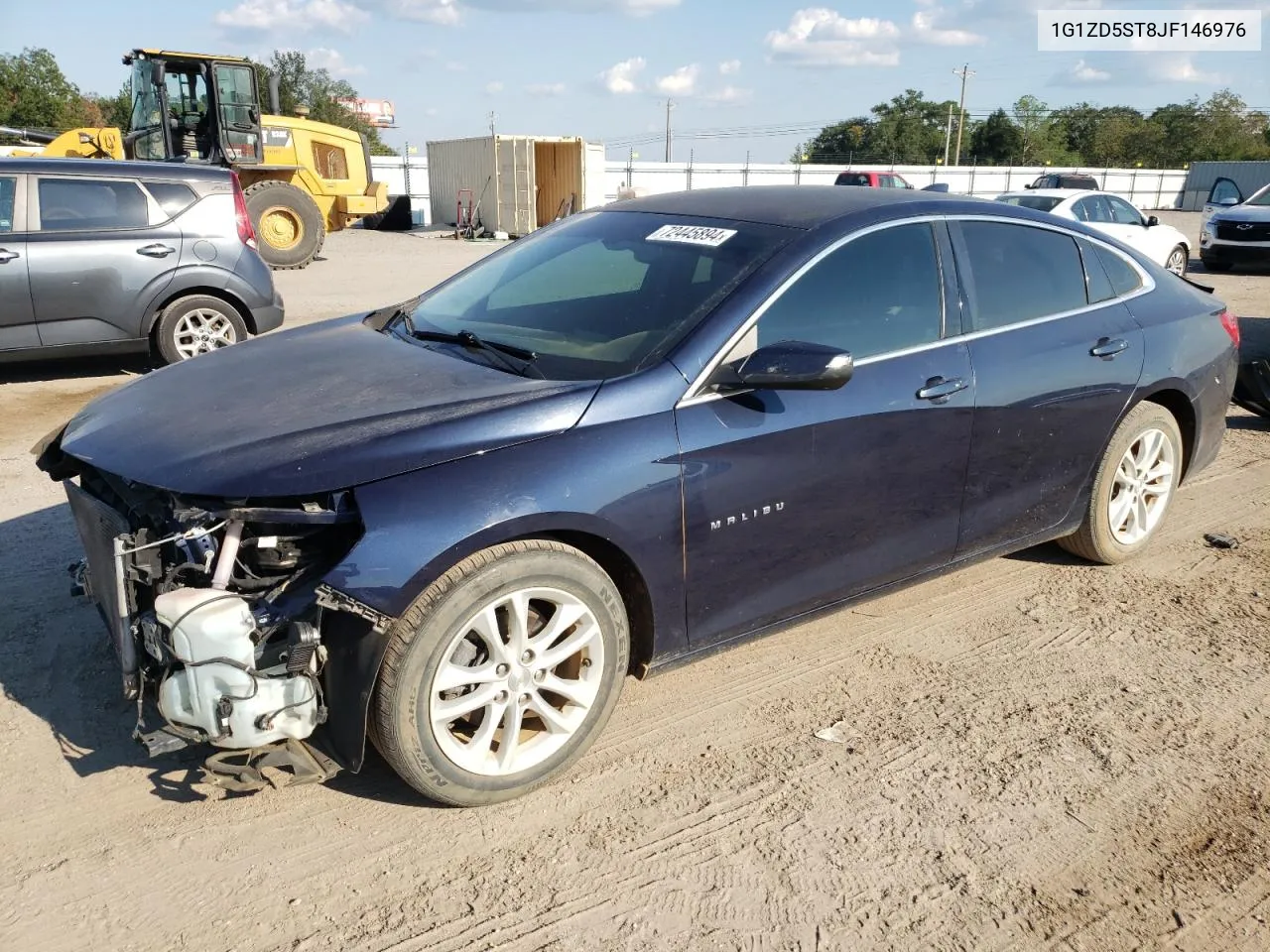 2018 Chevrolet Malibu Lt VIN: 1G1ZD5ST8JF146976 Lot: 72445894