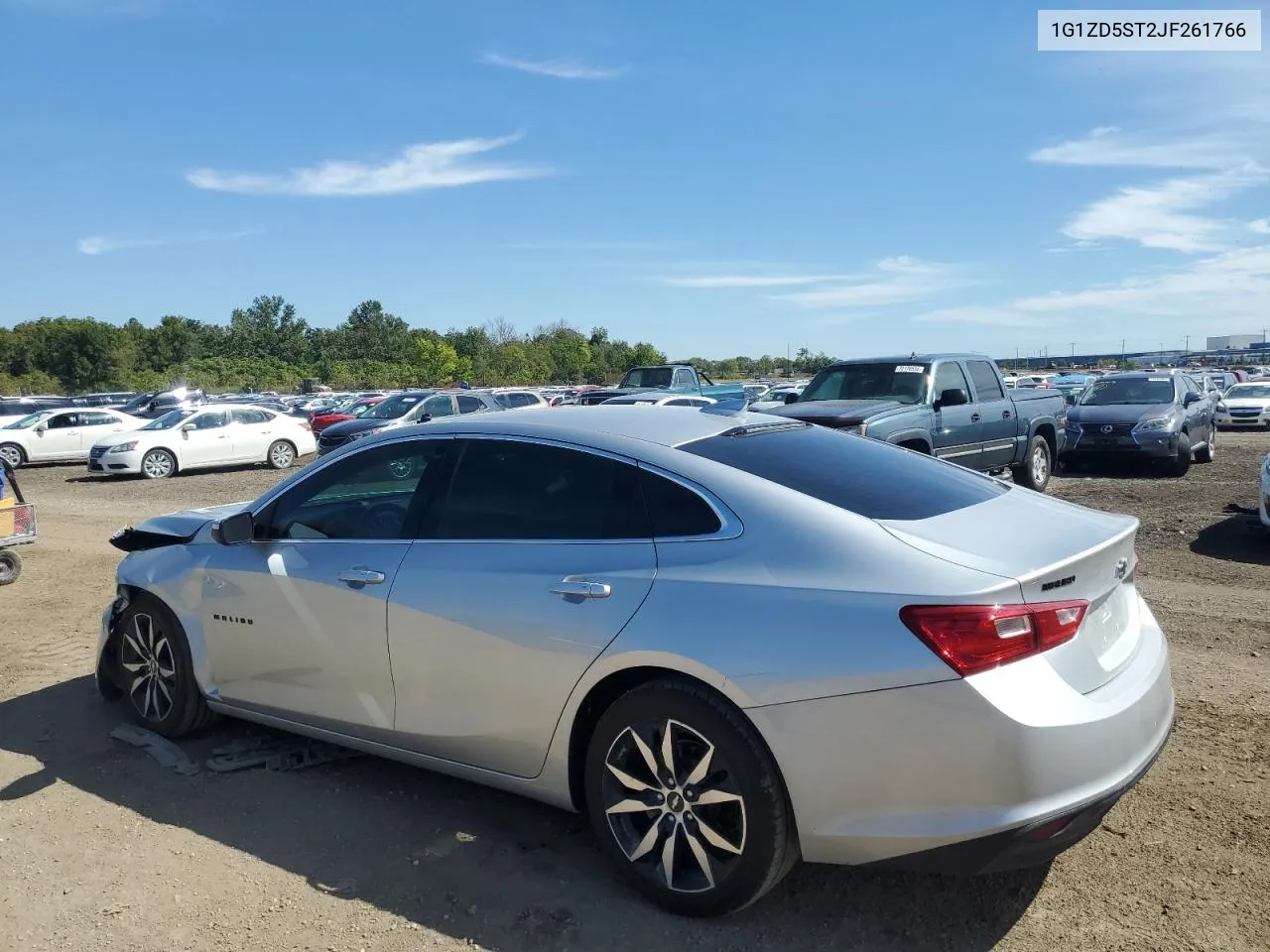 2018 Chevrolet Malibu Lt VIN: 1G1ZD5ST2JF261766 Lot: 72497514