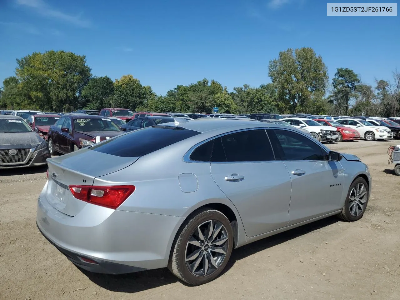 2018 Chevrolet Malibu Lt VIN: 1G1ZD5ST2JF261766 Lot: 72497514