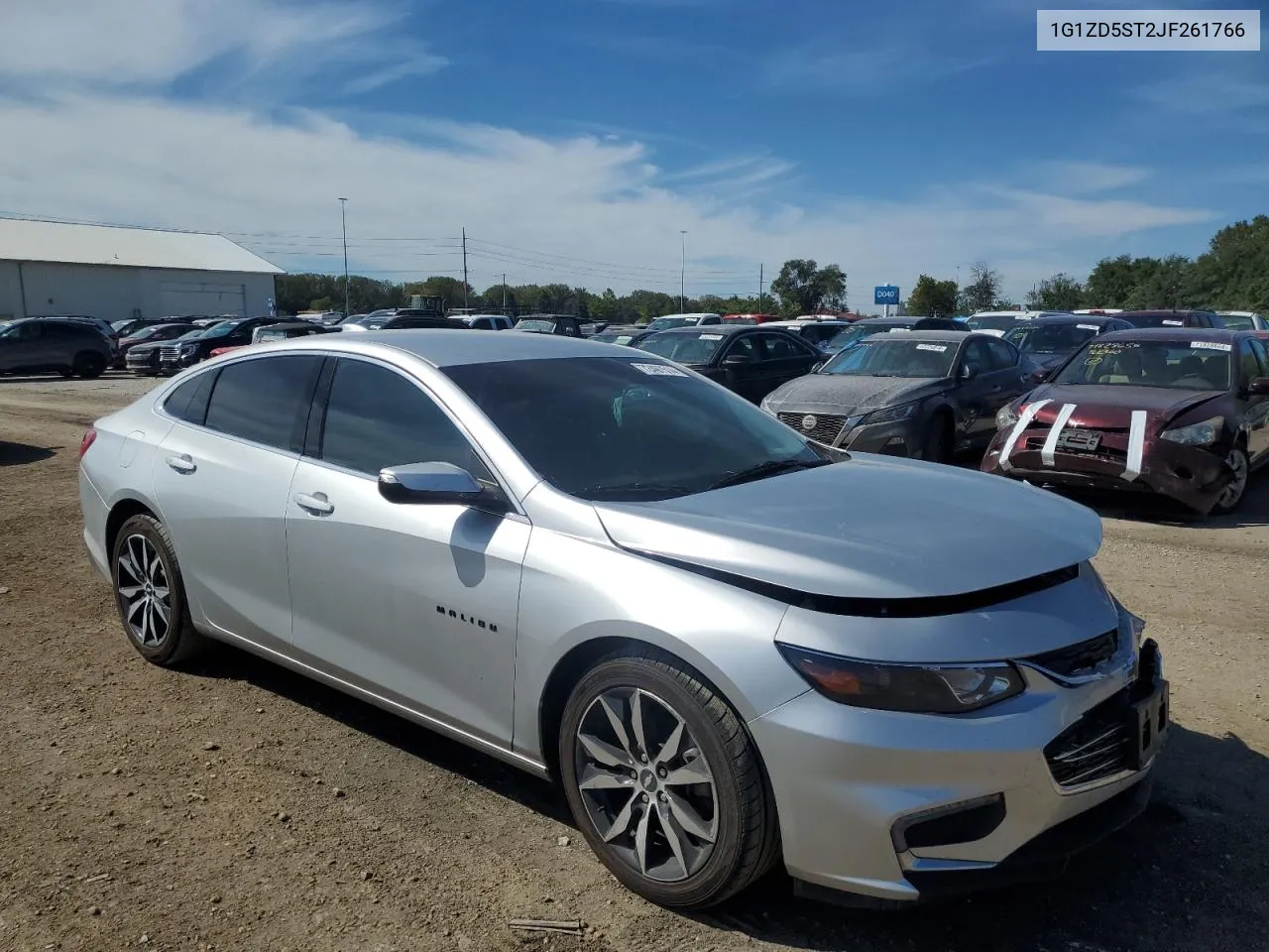 2018 Chevrolet Malibu Lt VIN: 1G1ZD5ST2JF261766 Lot: 72497514