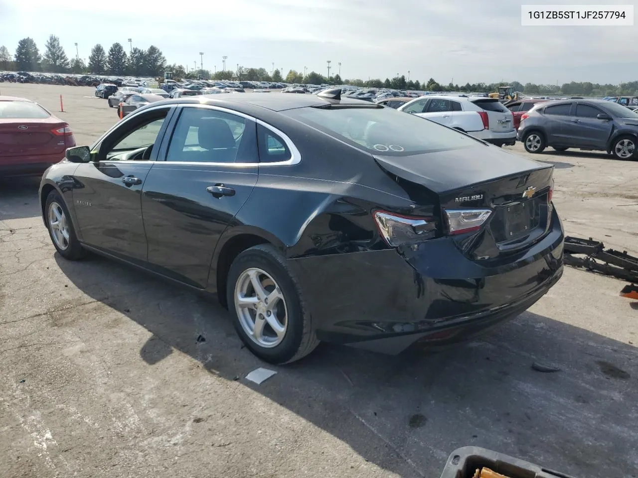 2018 Chevrolet Malibu Ls VIN: 1G1ZB5ST1JF257794 Lot: 72584554