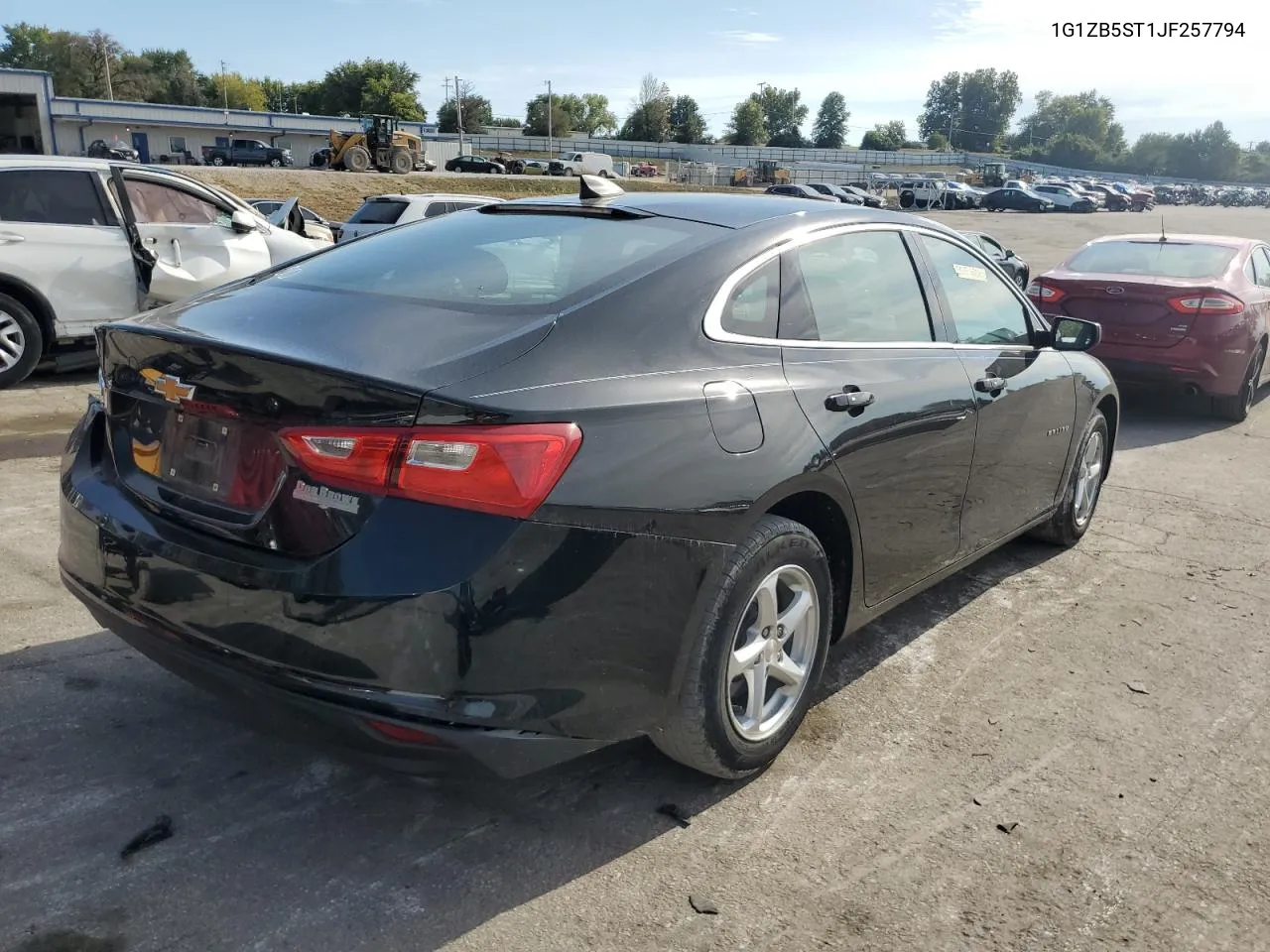 2018 Chevrolet Malibu Ls VIN: 1G1ZB5ST1JF257794 Lot: 72584554