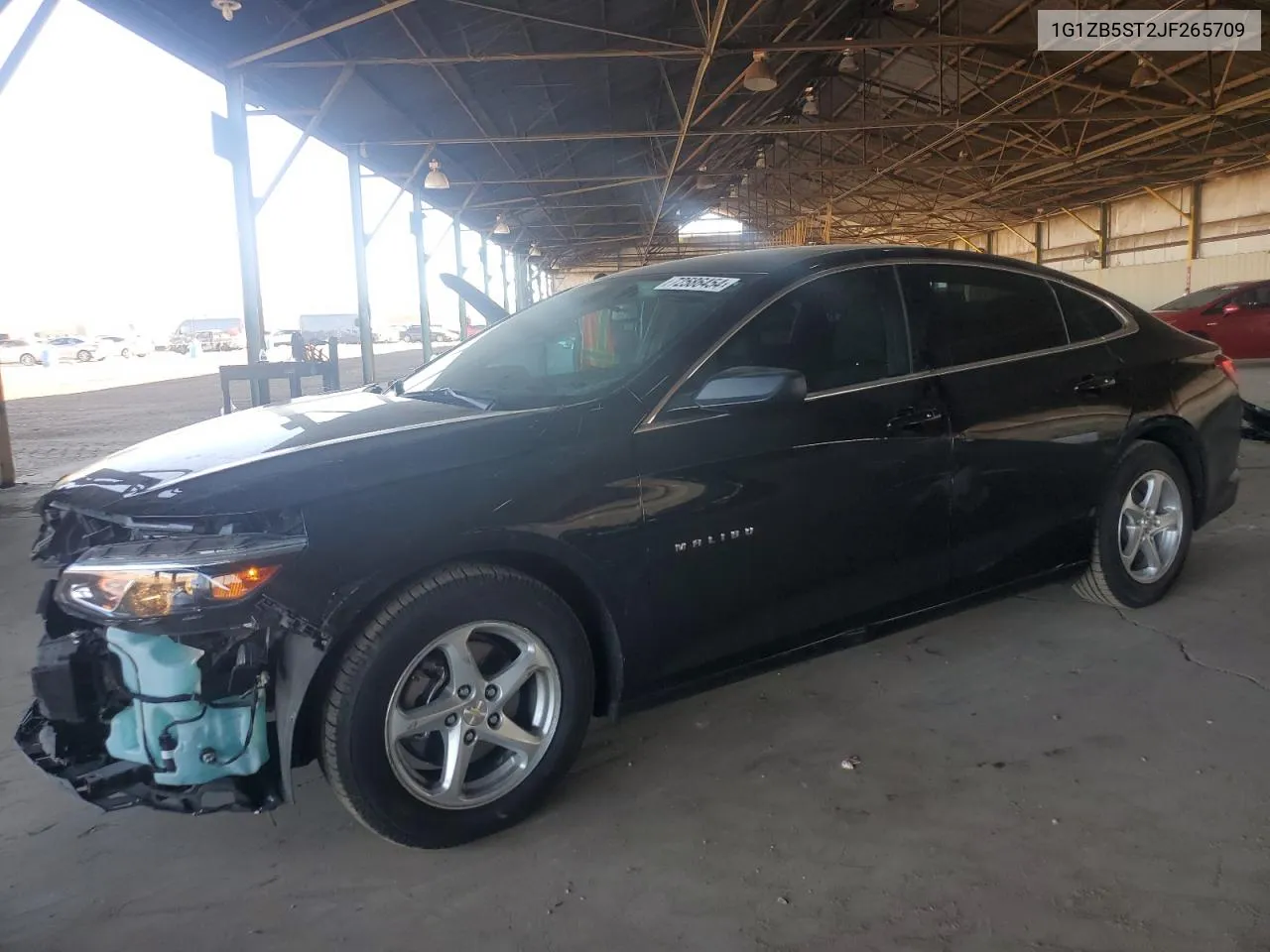 2018 Chevrolet Malibu Ls VIN: 1G1ZB5ST2JF265709 Lot: 72586454