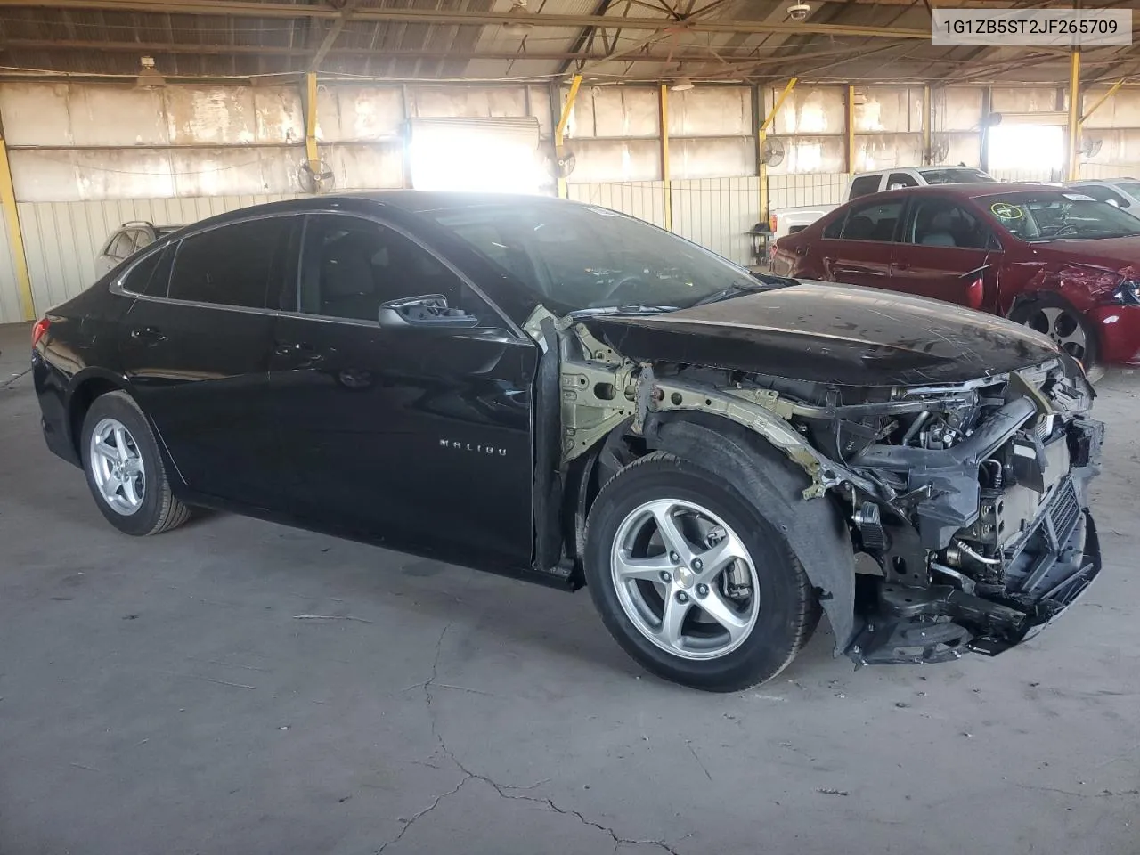 2018 Chevrolet Malibu Ls VIN: 1G1ZB5ST2JF265709 Lot: 72586454