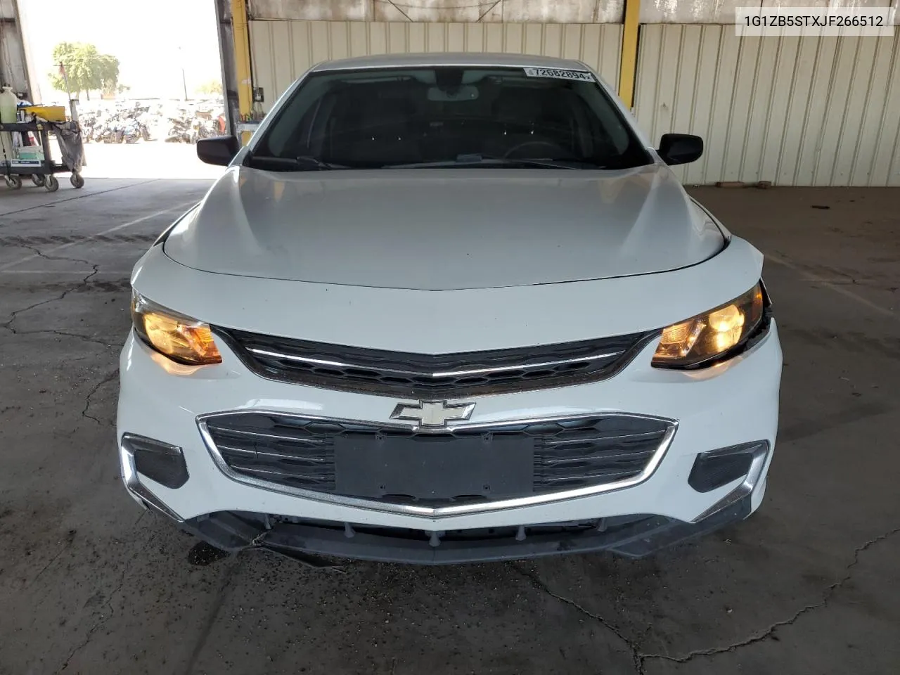 2018 Chevrolet Malibu Ls VIN: 1G1ZB5STXJF266512 Lot: 72682894