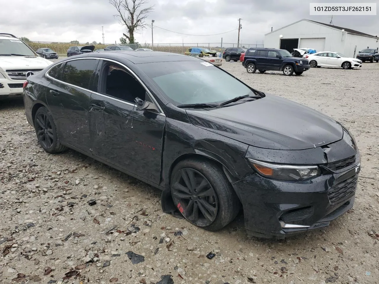 2018 Chevrolet Malibu Lt VIN: 1G1ZD5ST3JF262151 Lot: 72691164