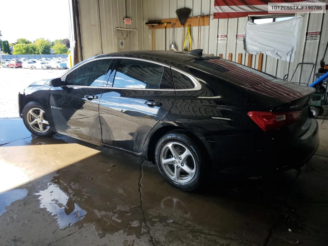 2018 Chevrolet Malibu Ls VIN: 1G1ZC5STXJF190786 Lot: 72711654